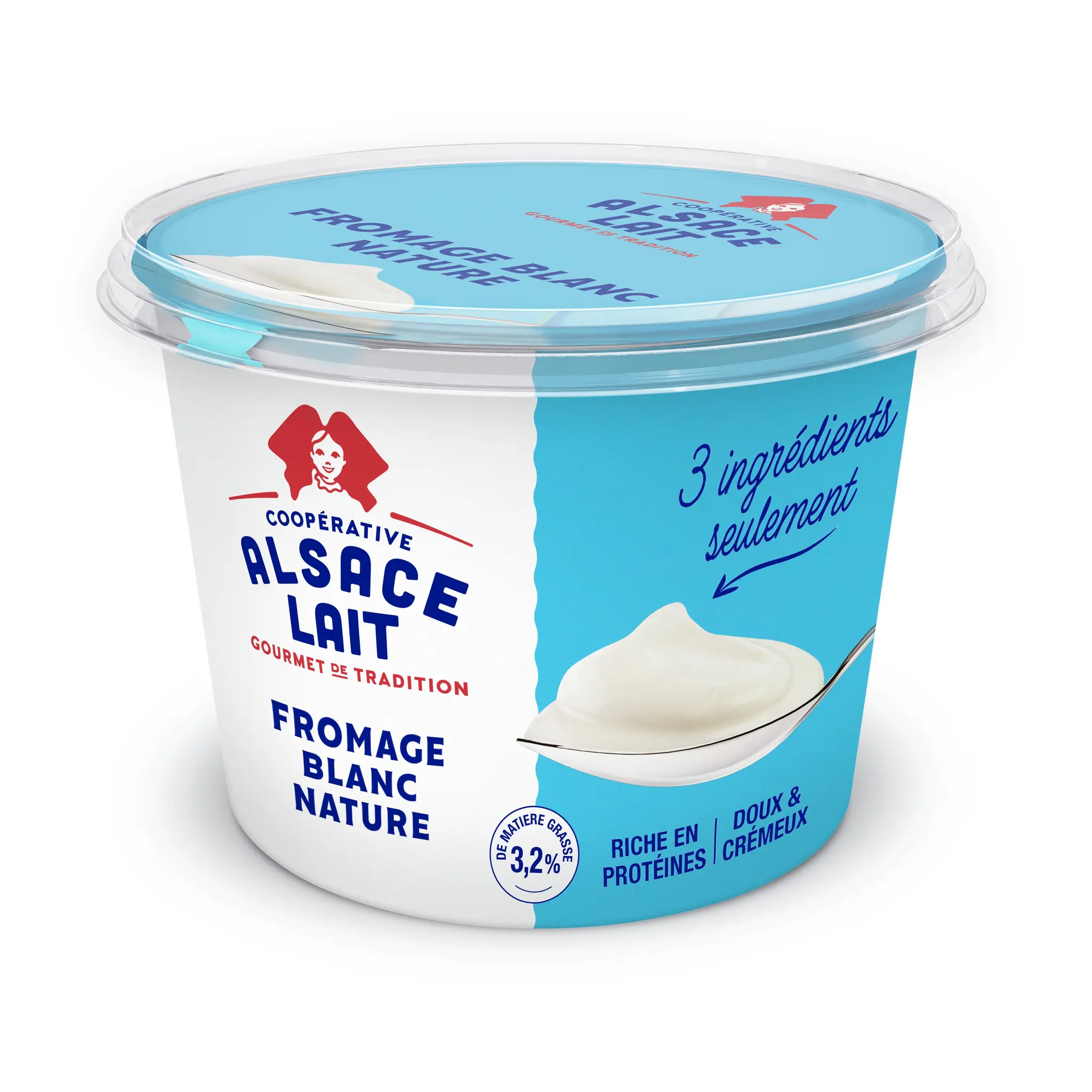 ALSACE LAIT Fromage blanc nature