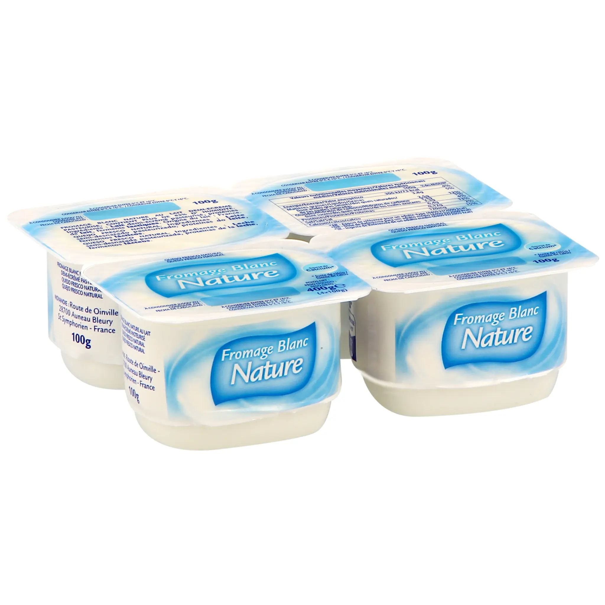Fromage blanc nature 4%