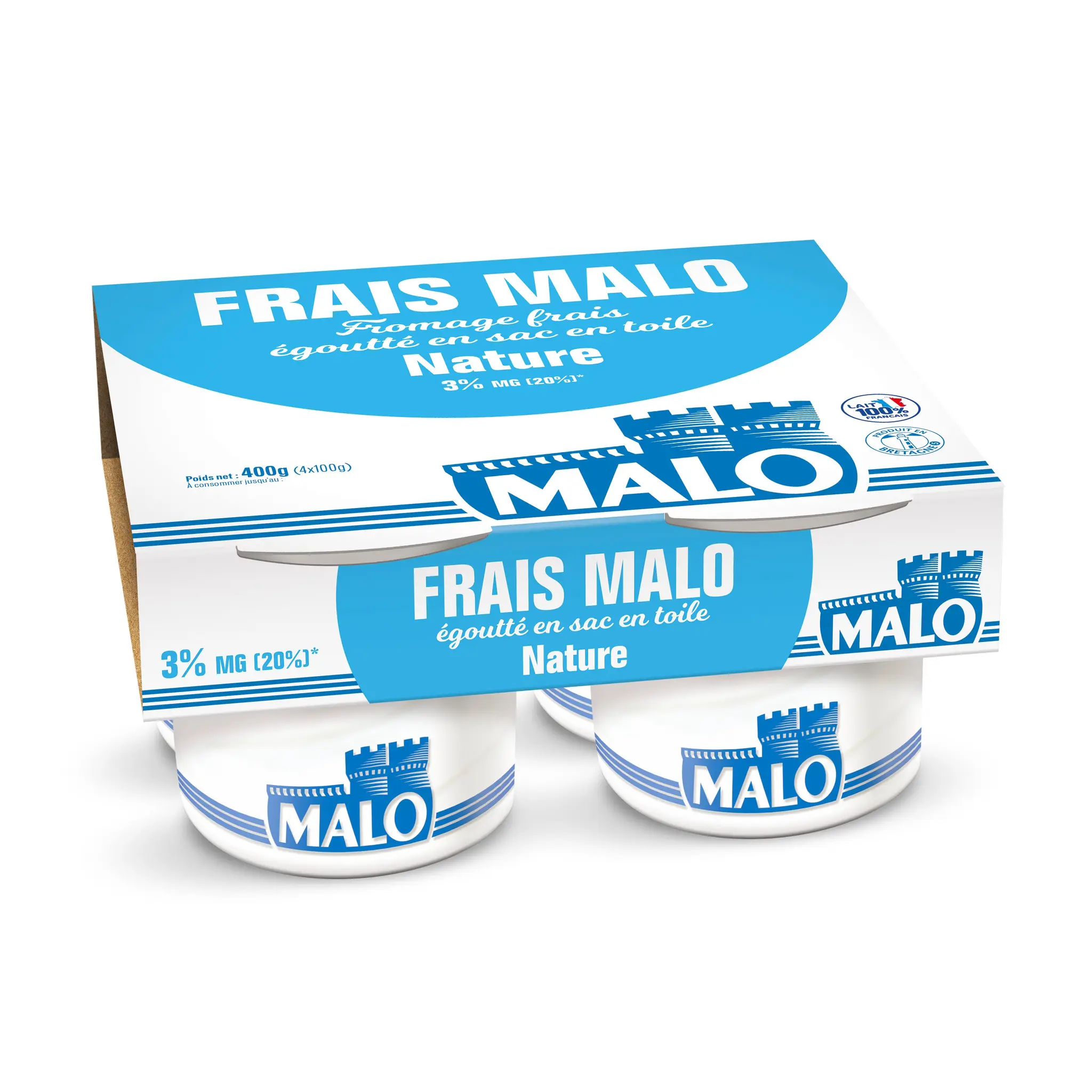 MALO Fromage frais nature 20% MG
