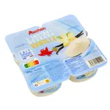 AUCHAN L'instant douceur spécialité laitière à la vanille