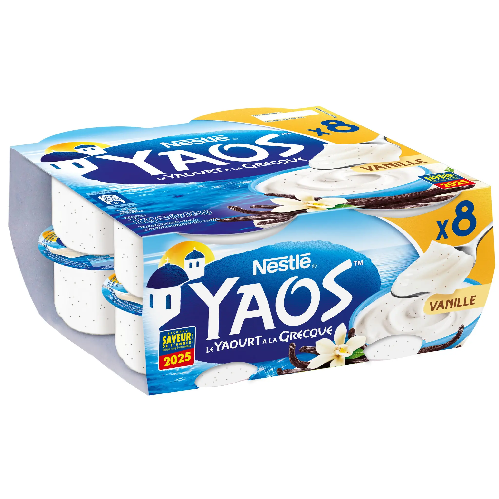 YAOS Yaourt à la grecque à la vanille