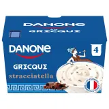 DANONE Yaourt à la grecque stracciatella