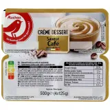AUCHAN Crème dessert café