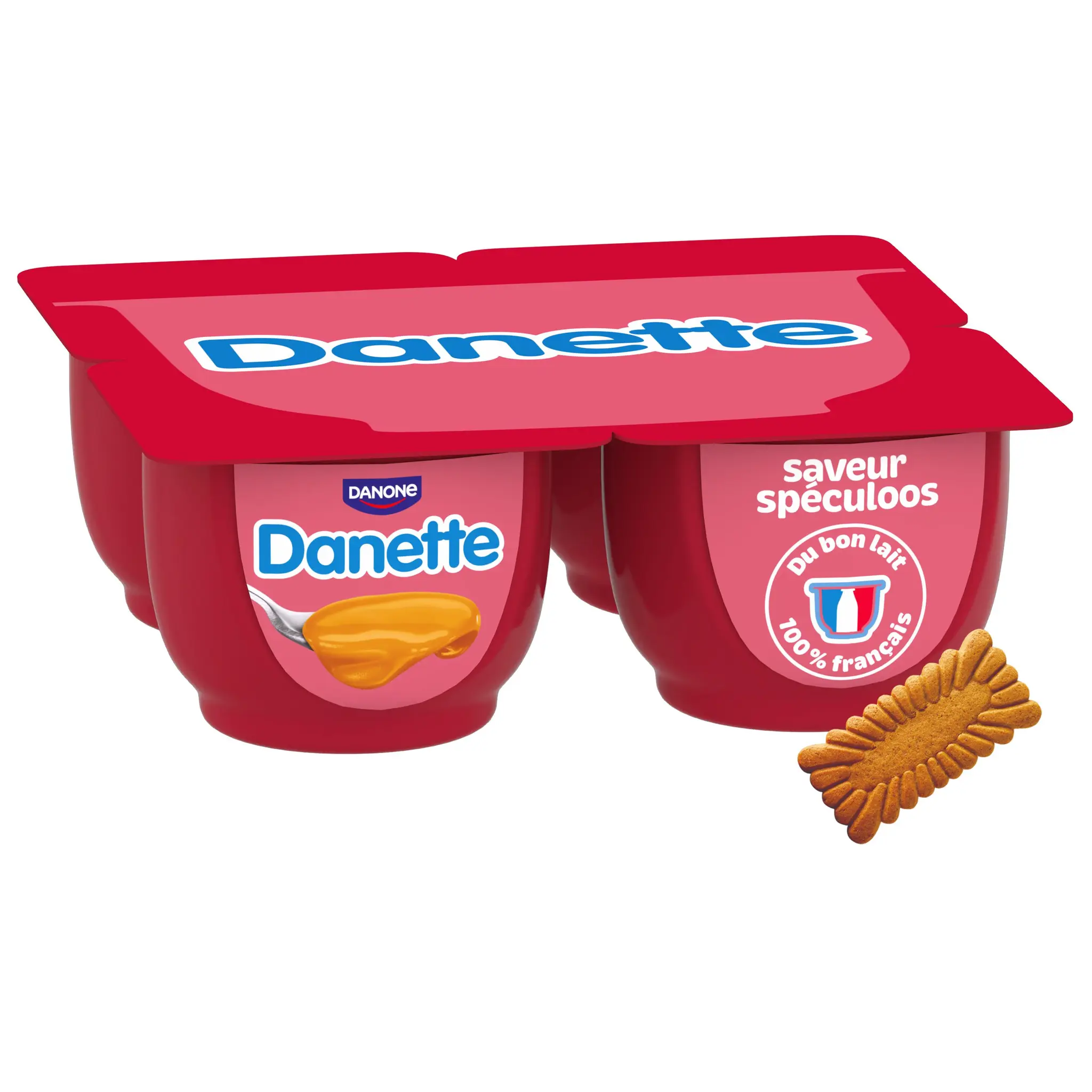 DANETTE Crème dessert saveur speculoos