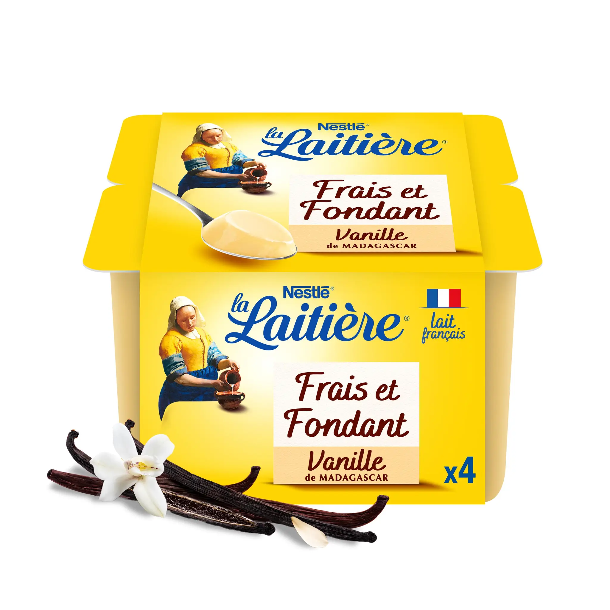 LA LAITIERE Fondant à la vanille