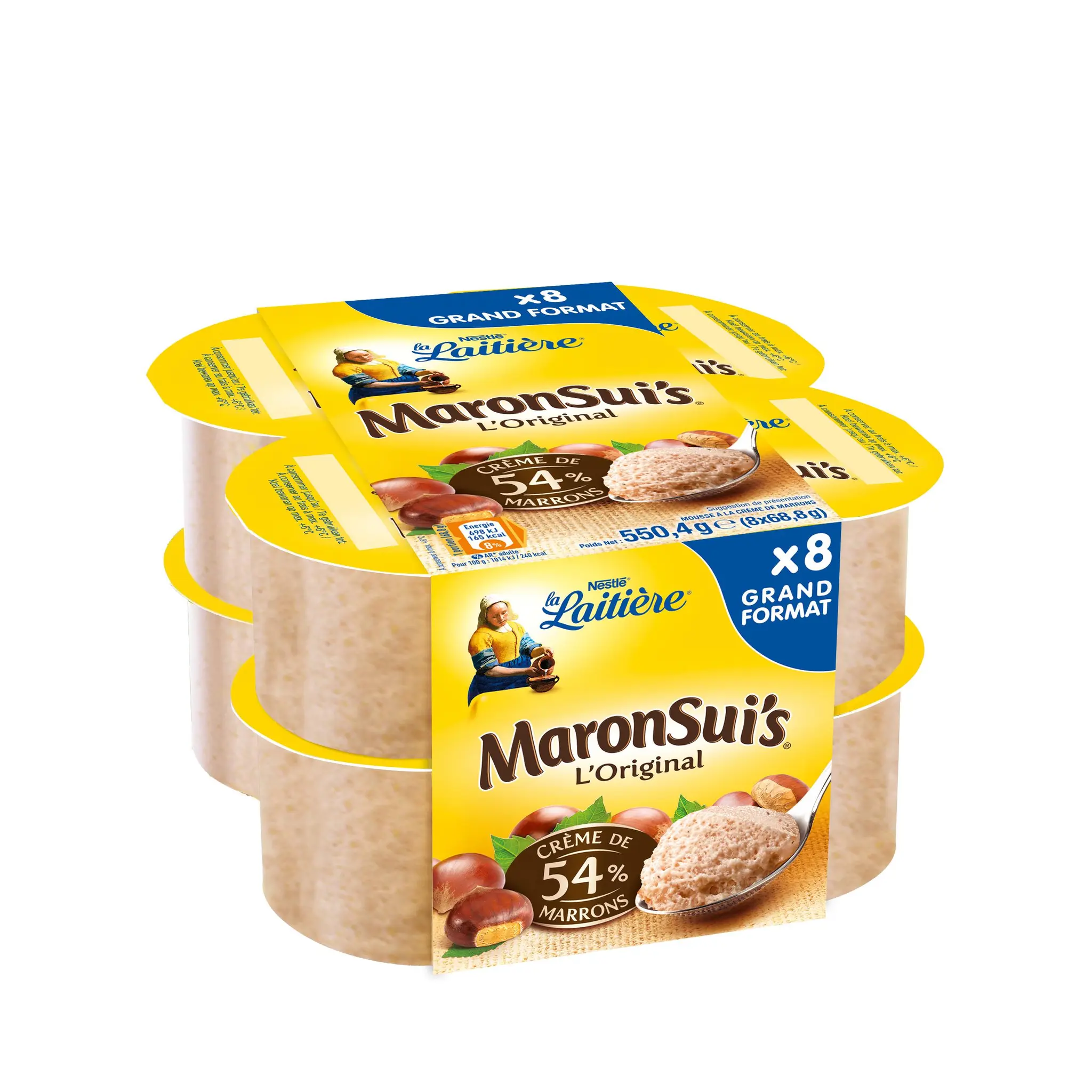 LA LAITIERE Maronsui's Mousse à la crème de marrons