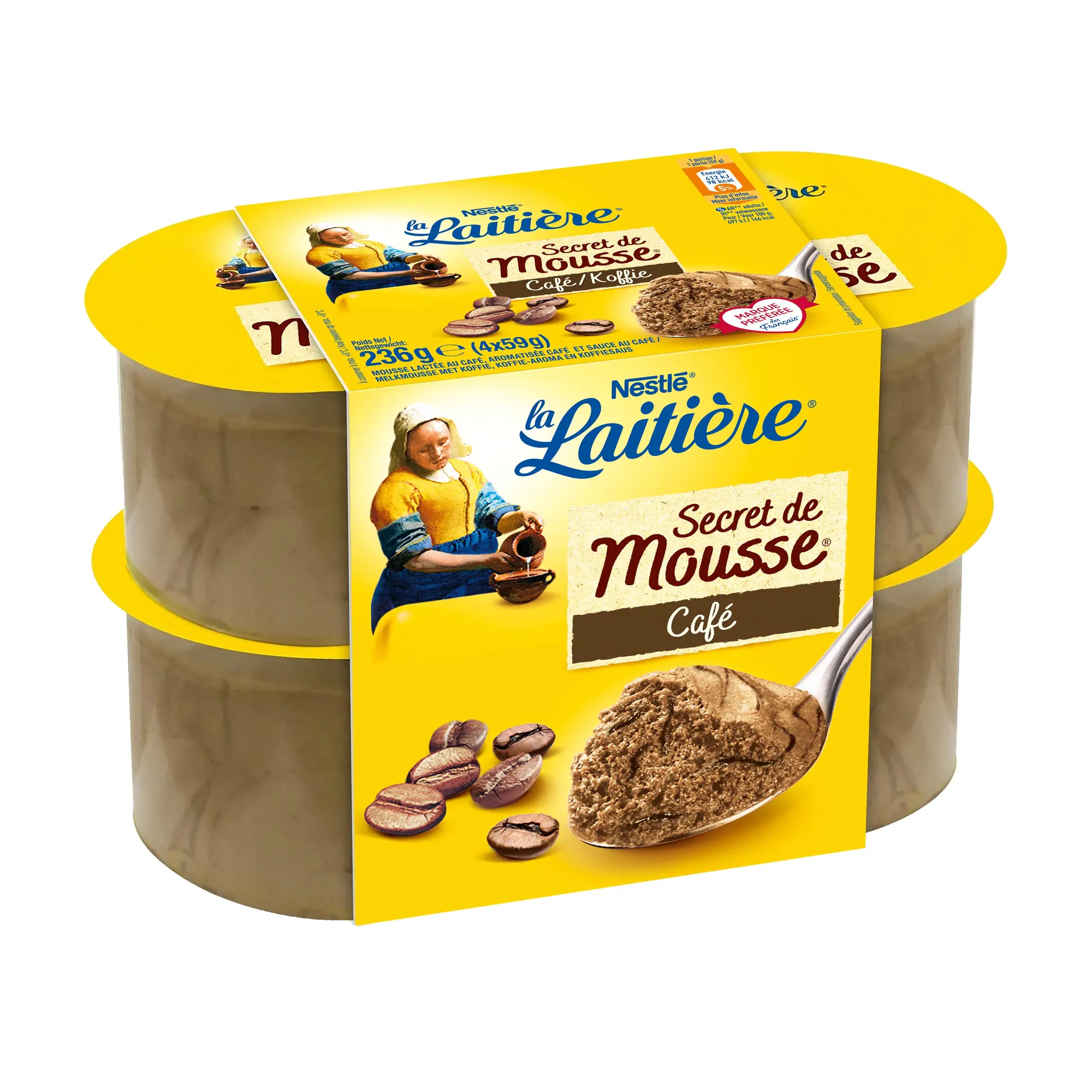 LA LAITIERE Secret de mousse au café