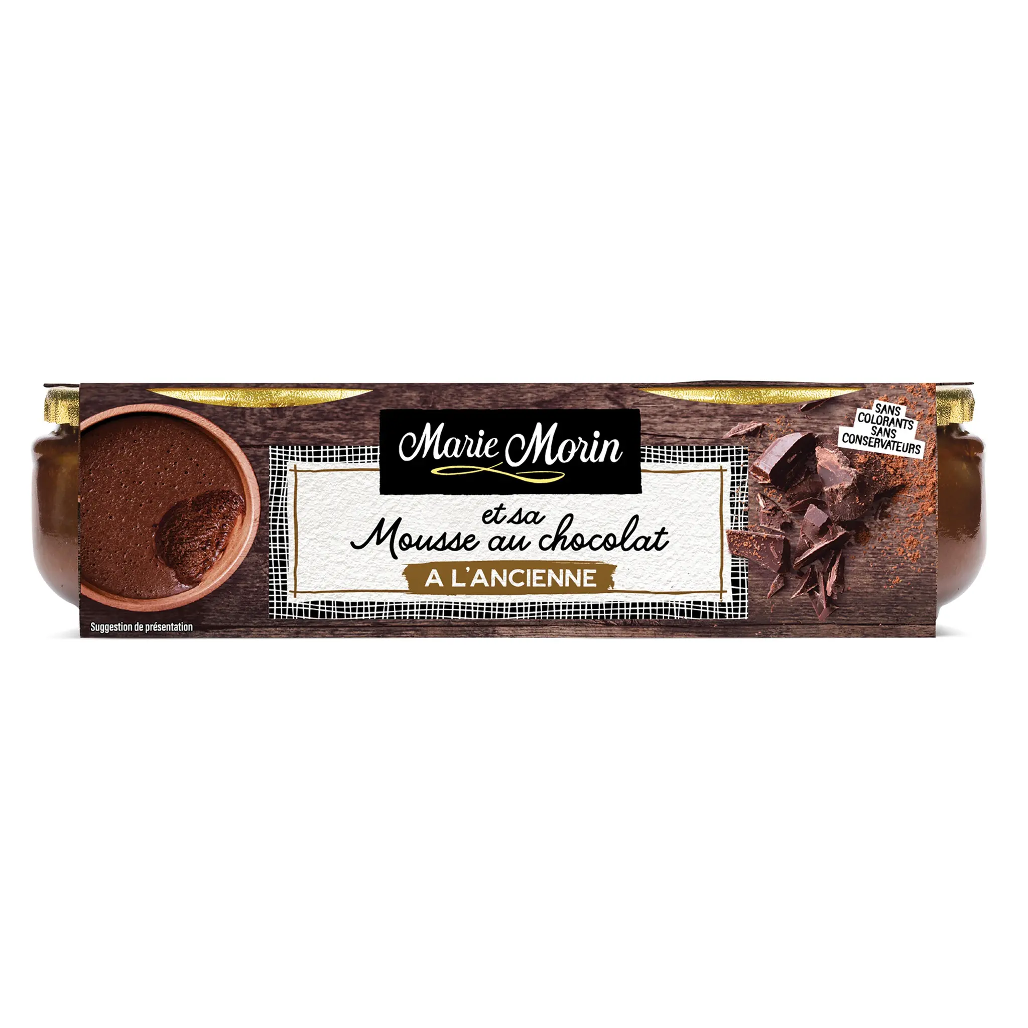 MARIE MORIN Mousse au chocolat à l'ancienne