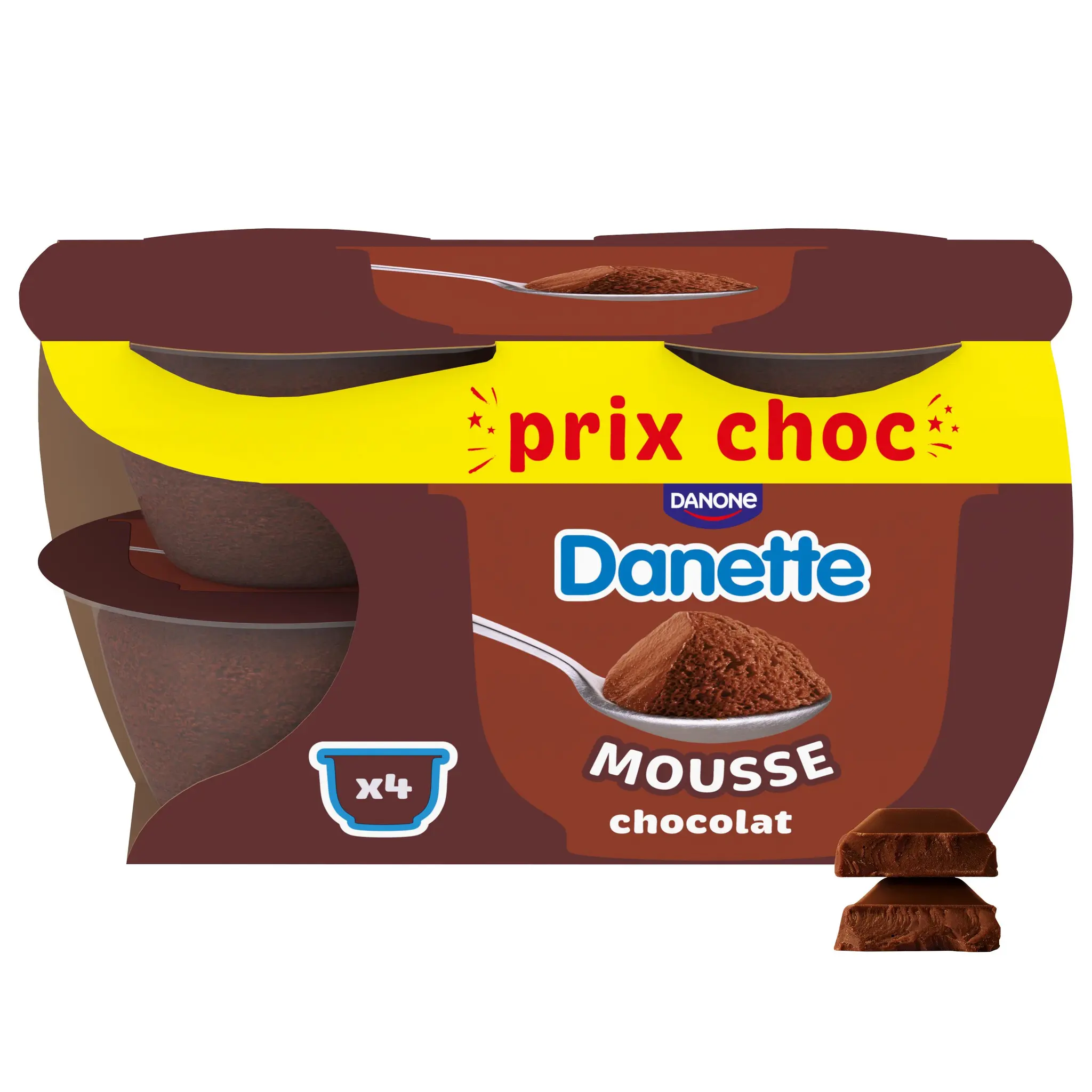 DANETTE Mousse au chocolat