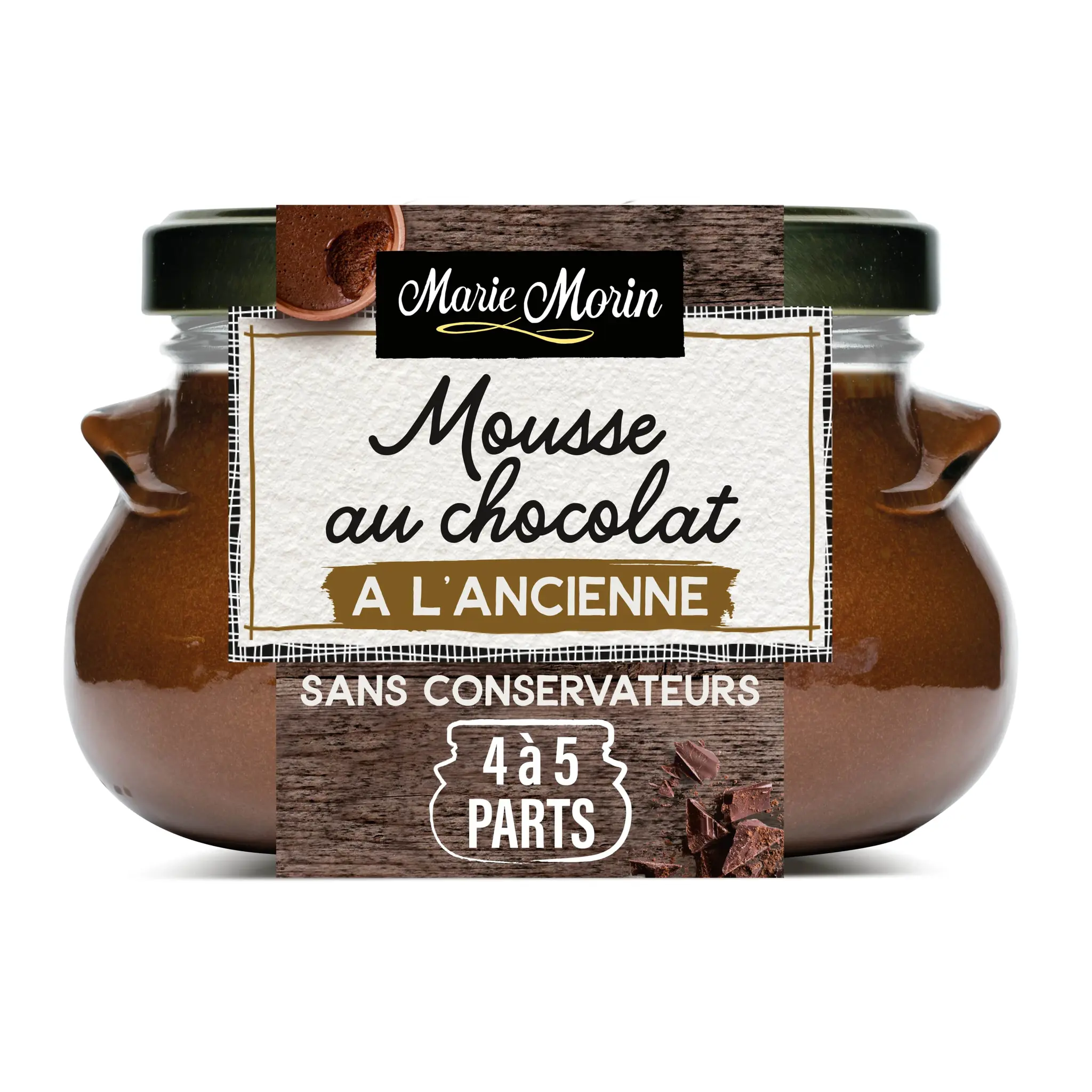 MARIE MORIN Mousse au chocolat à l'ancienne
