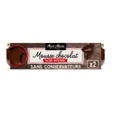 MARIE MORIN Mousse au chocolat noir intense
