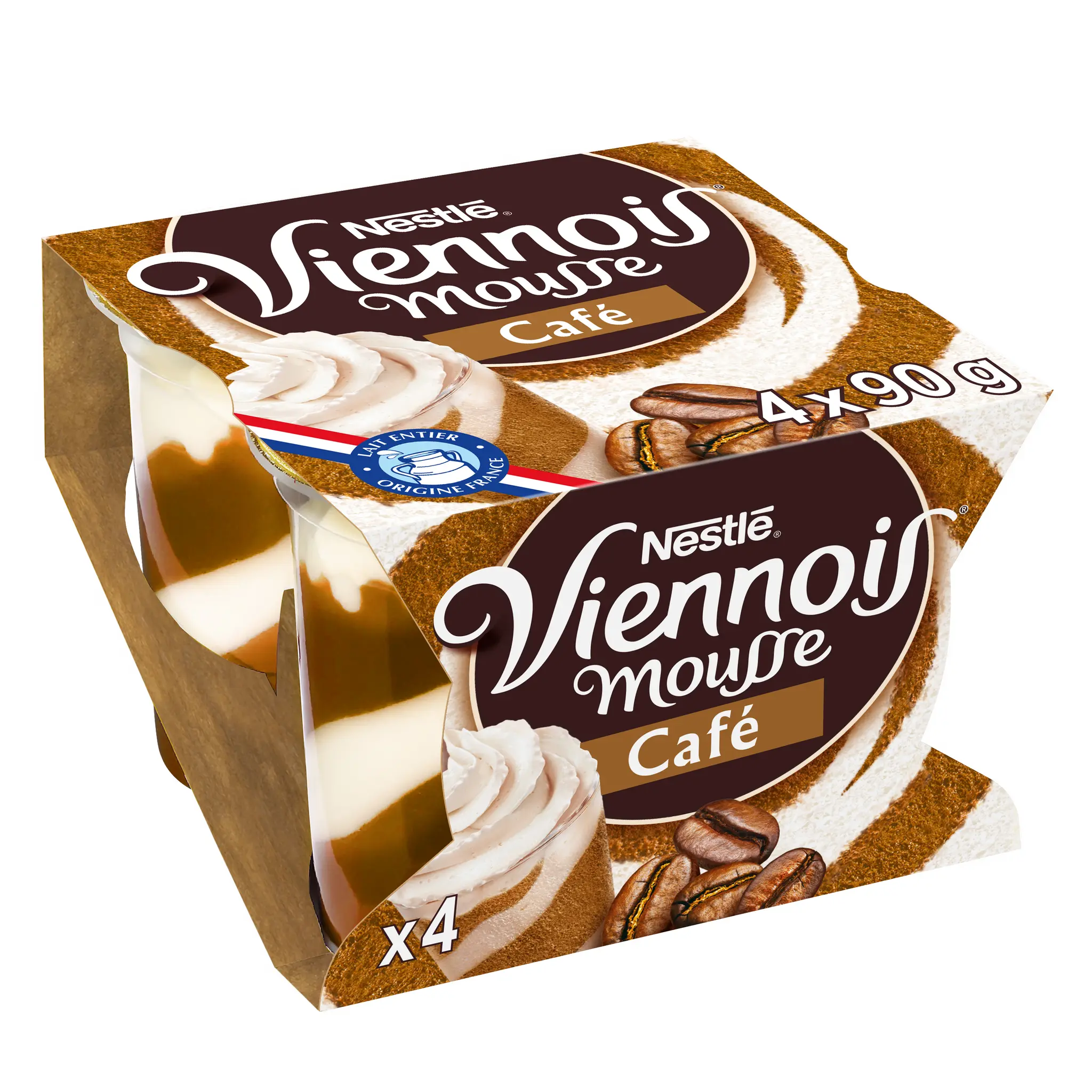 VIENNOIS Mousse liégeoise au café