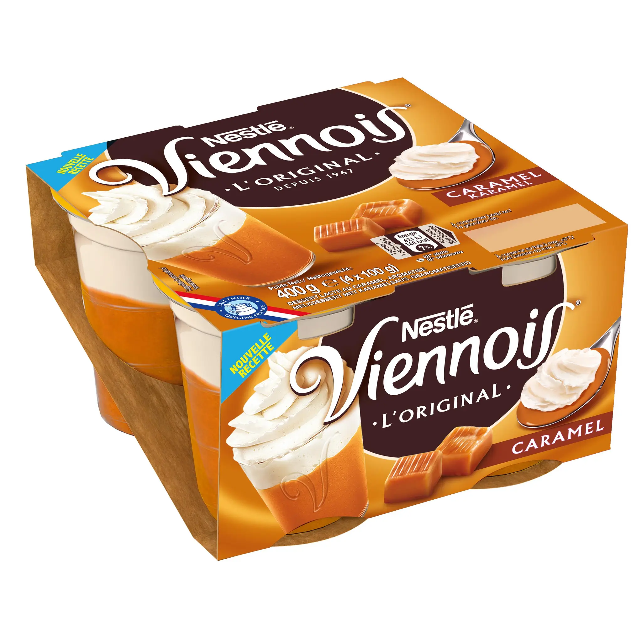NESTLE Viennois au caramel