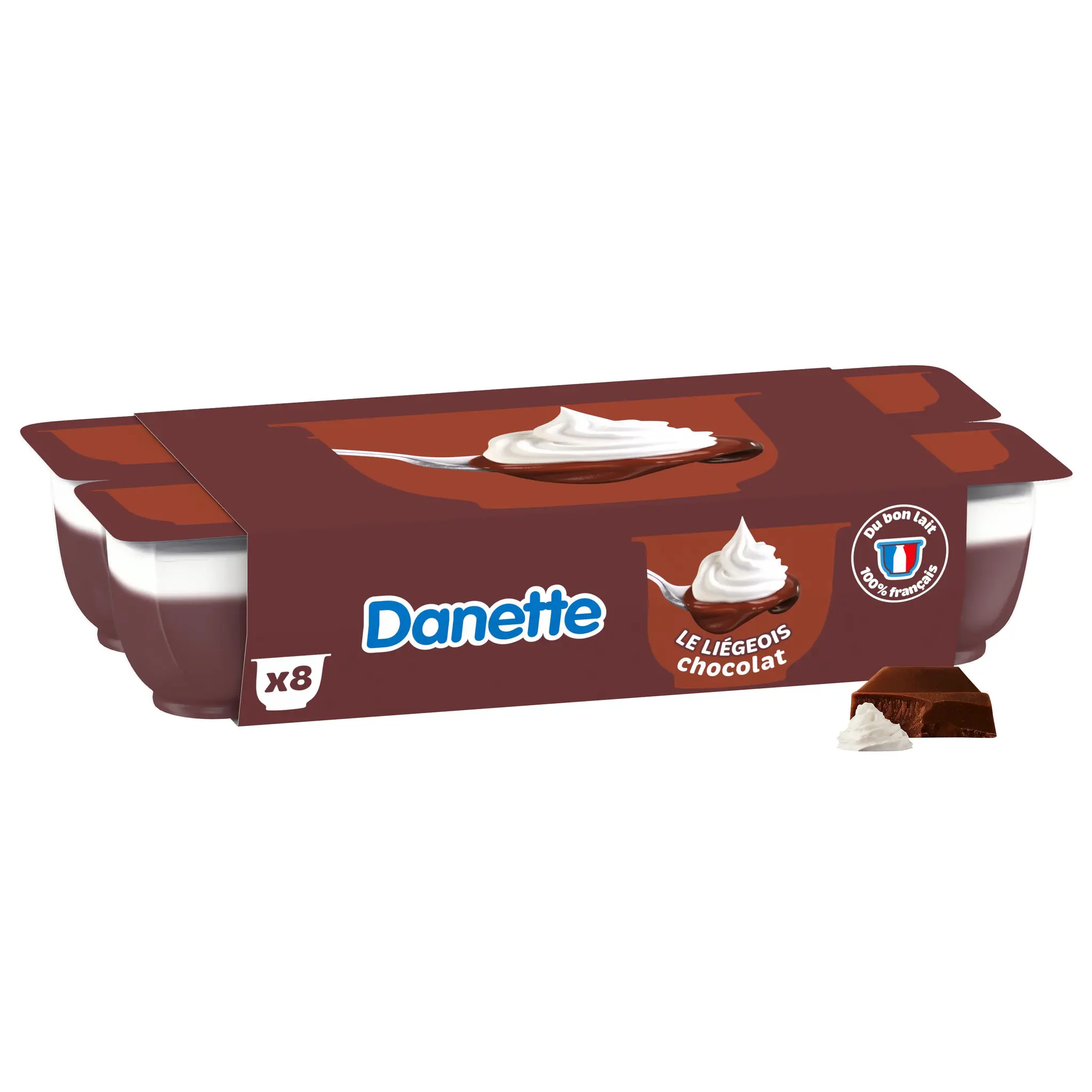 DANETTE Liégeois au chocolat