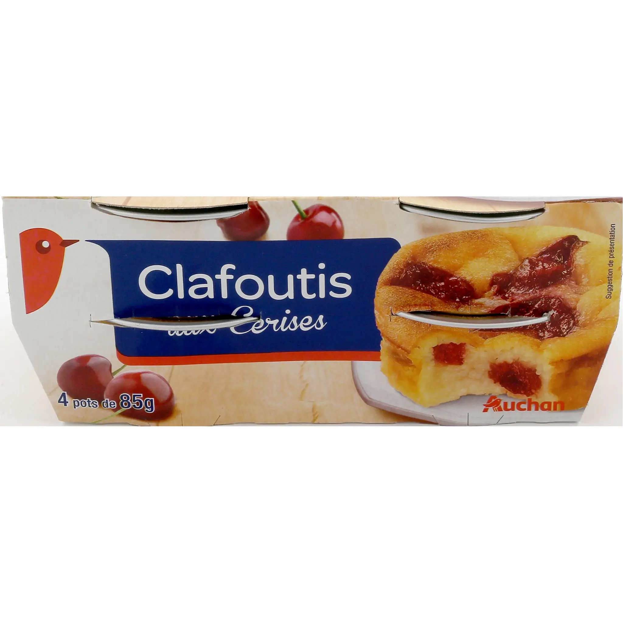 AUCHAN Clafoutis aux cerises