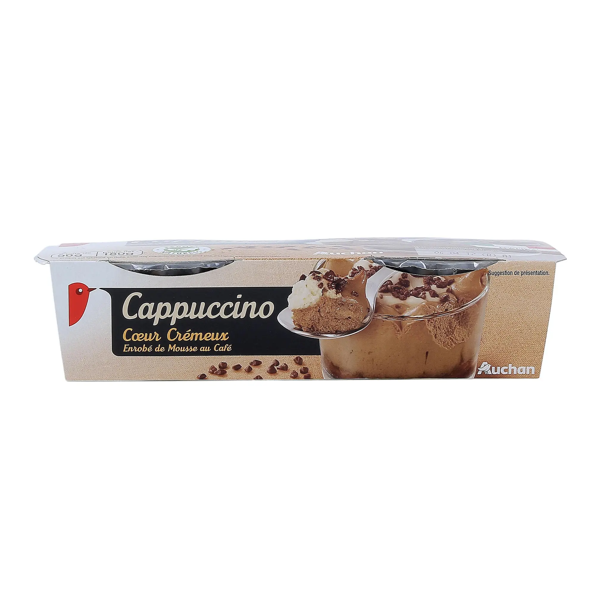 AUCHAN Dessert pâtissier au cappuccino