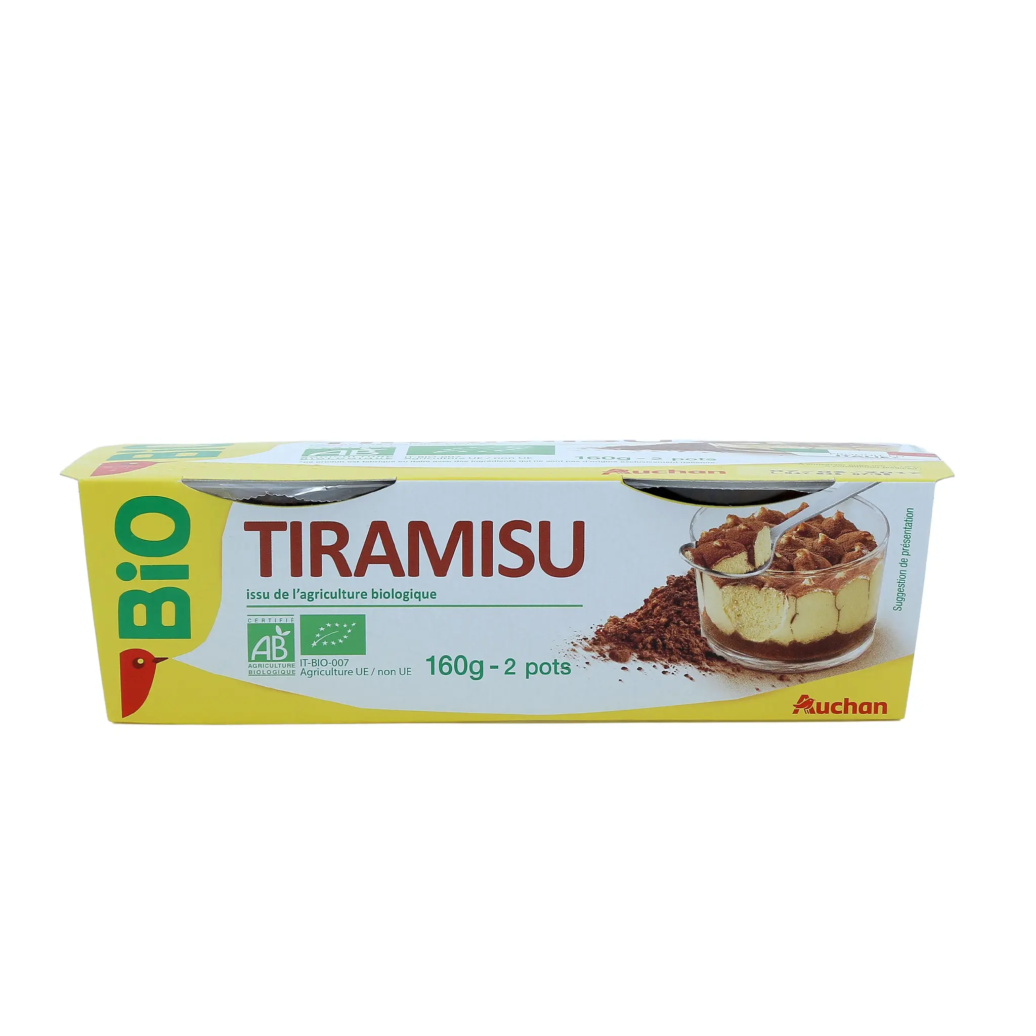 AUCHAN BIO Tiramisu