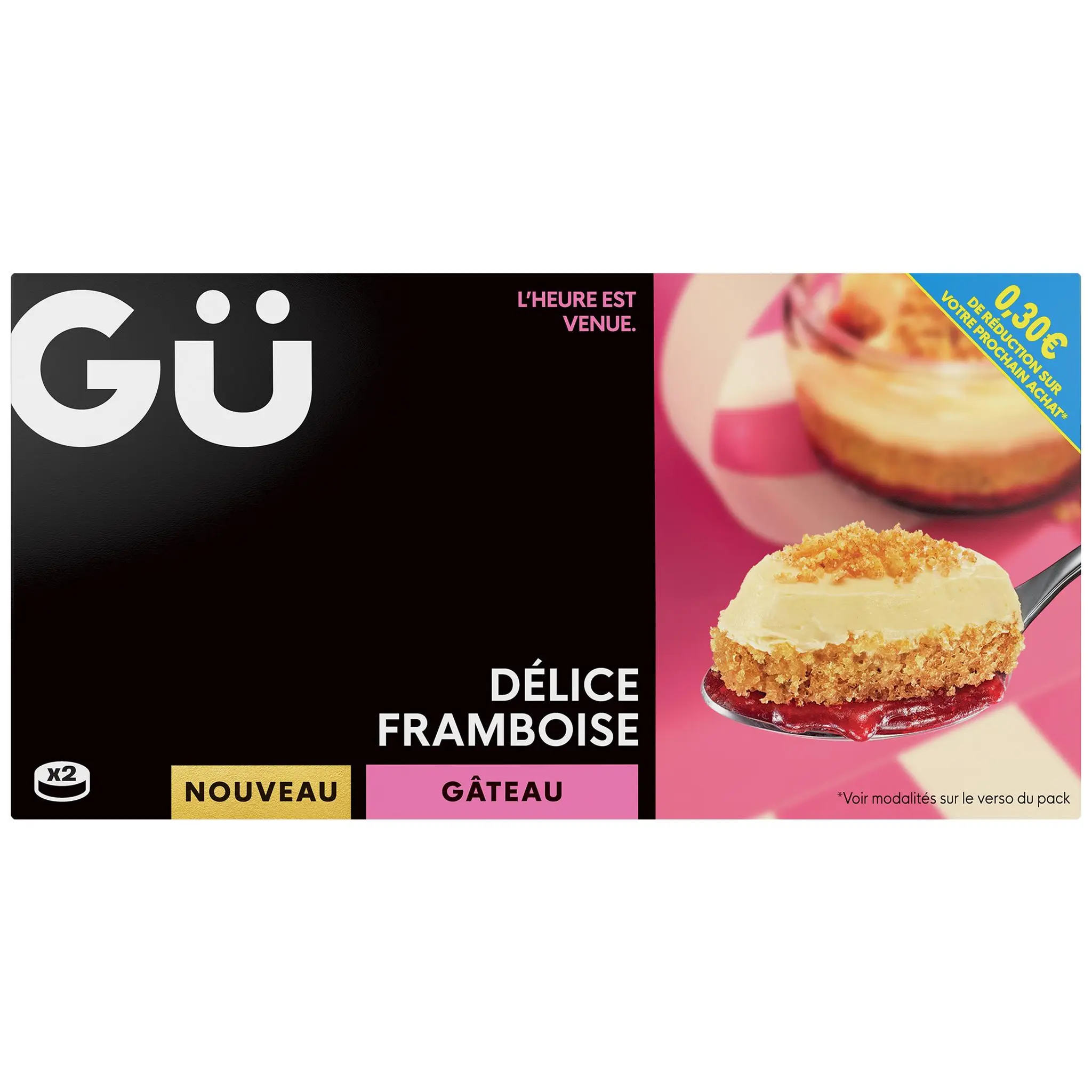 GU Délice framboise