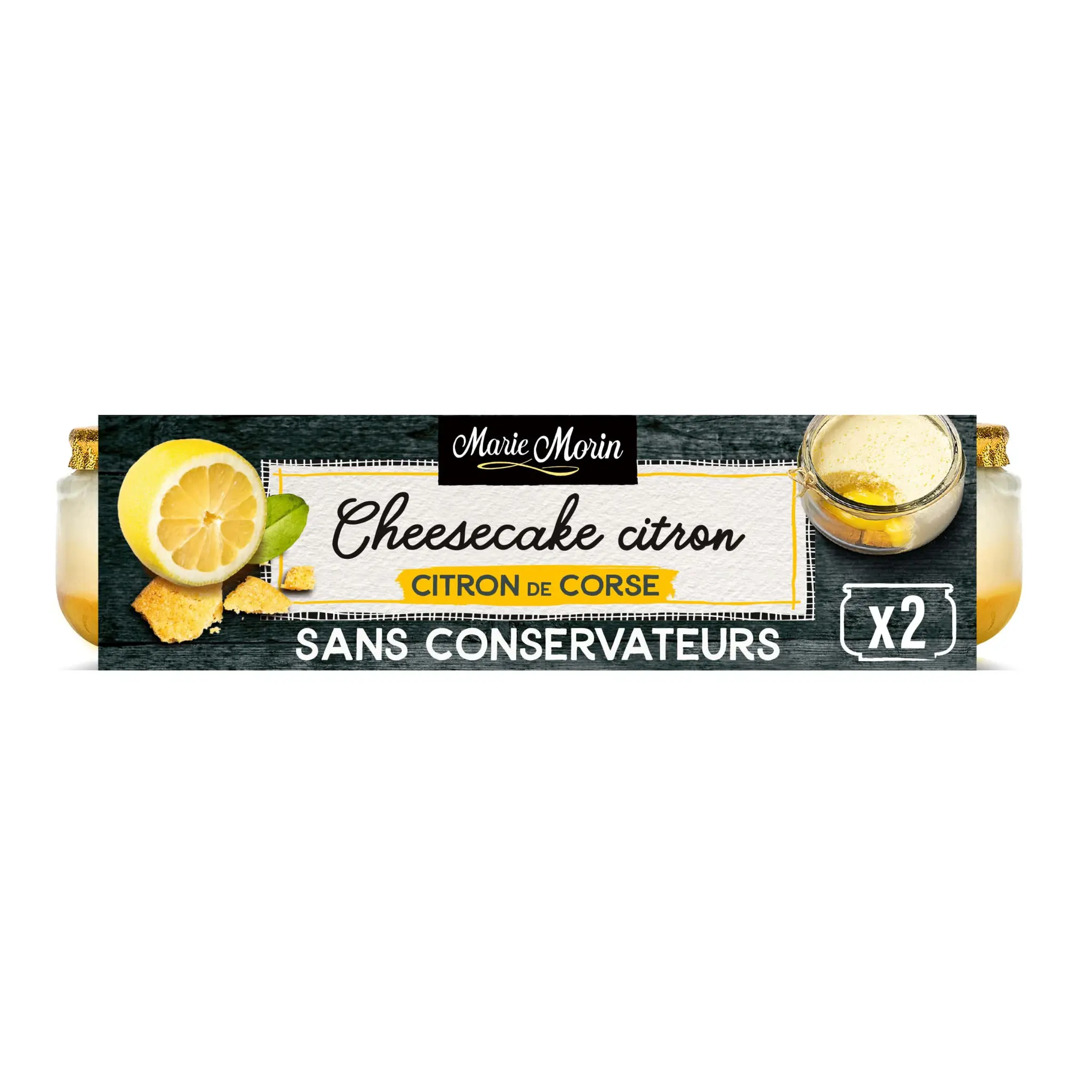 MARIE MORIN Cheesecake citron de Corse
