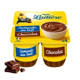 LA LAITIERE Semoule au lait au chocolat