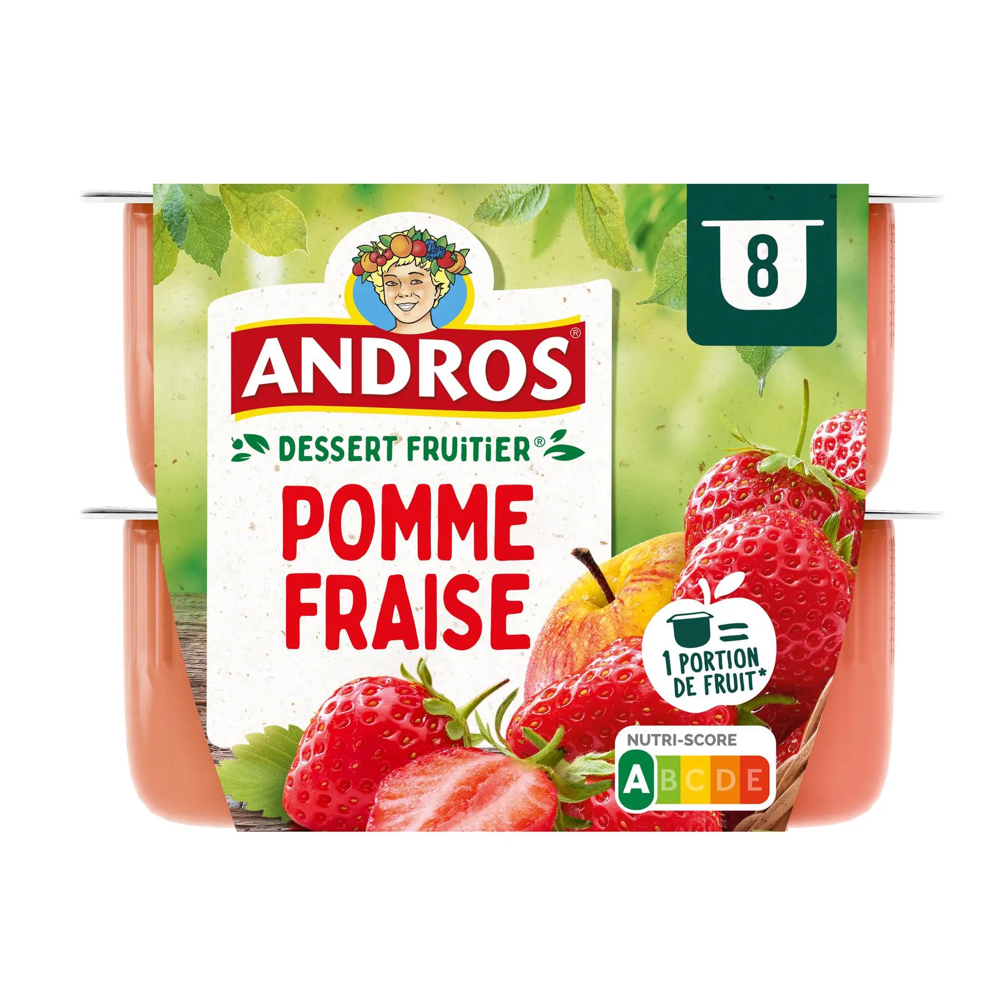 ANDROS Spécialité pommes fraises