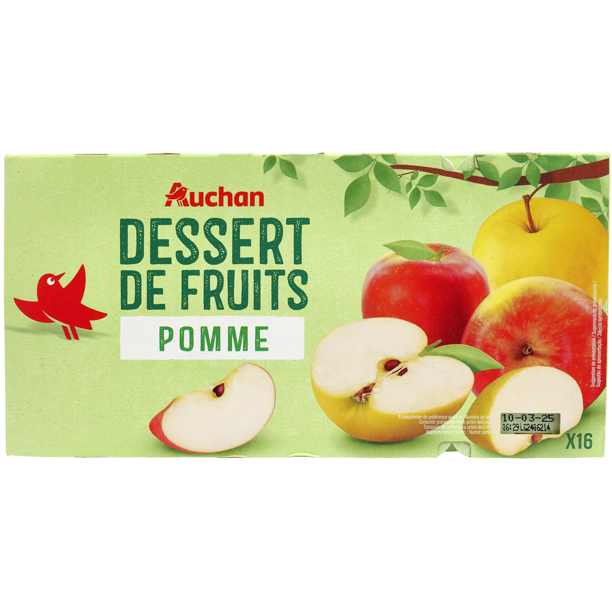AUCHAN Spécialité à la pomme