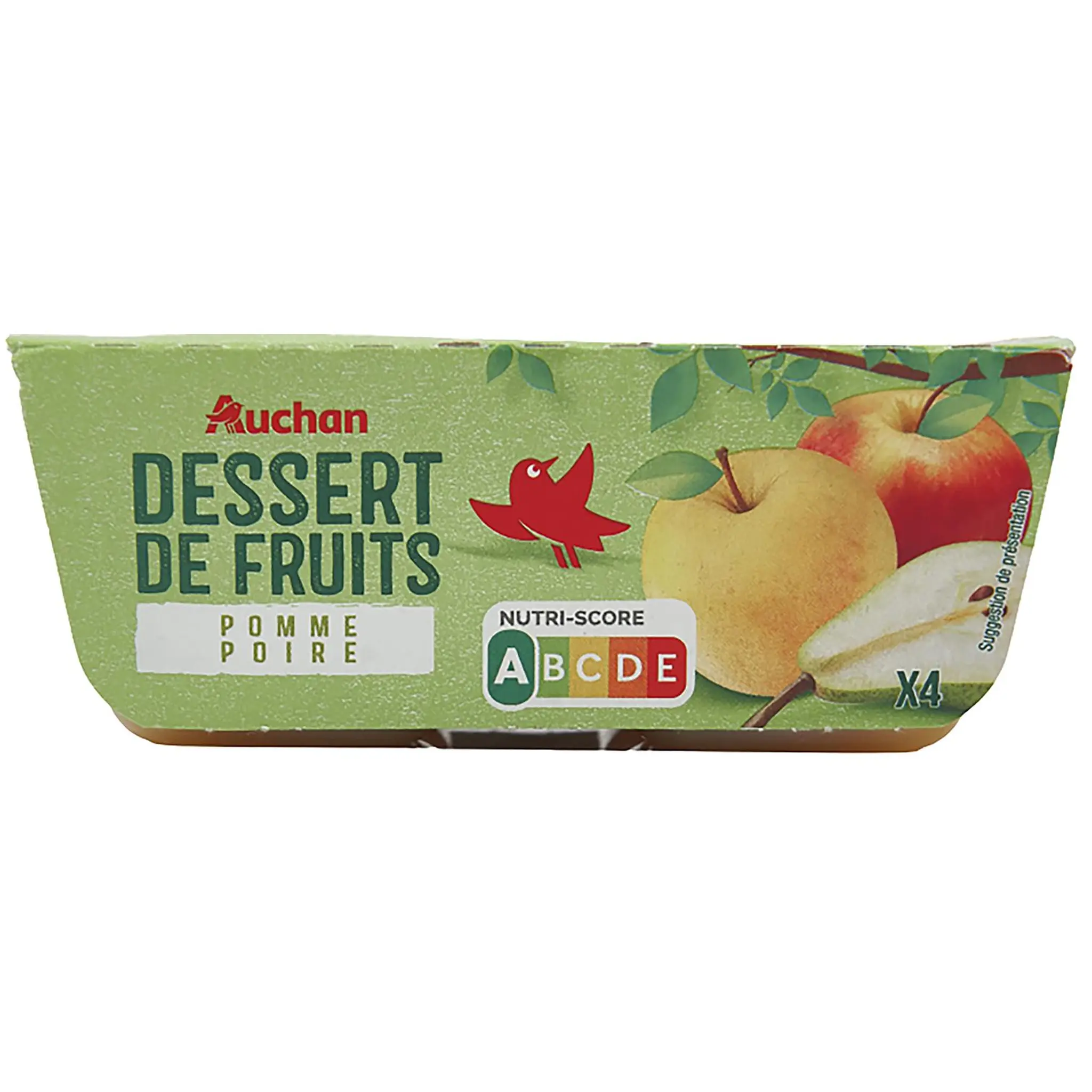 AUCHAN Spécialité pomme poire