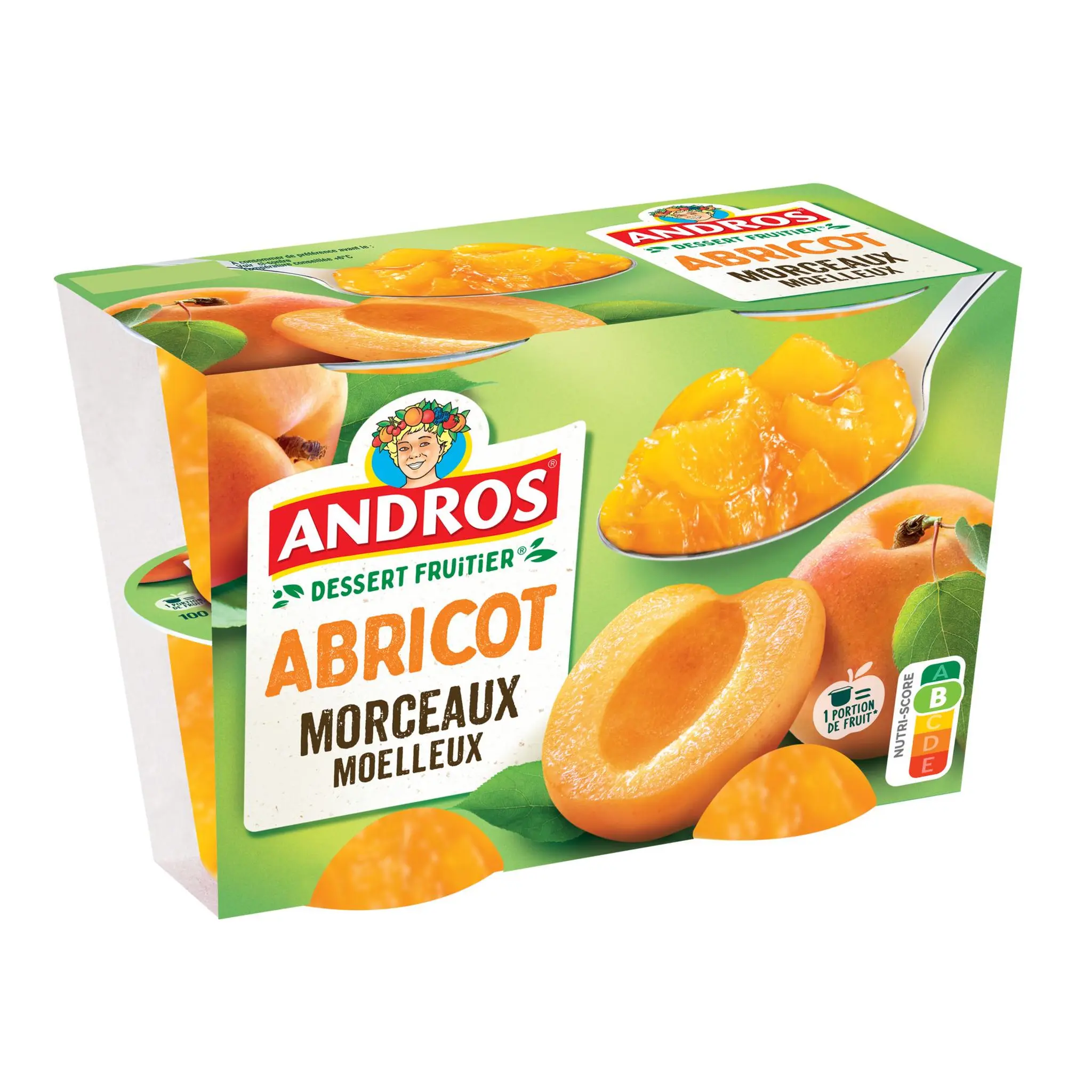 ANDROS Spécialité abricots avec morceaux
