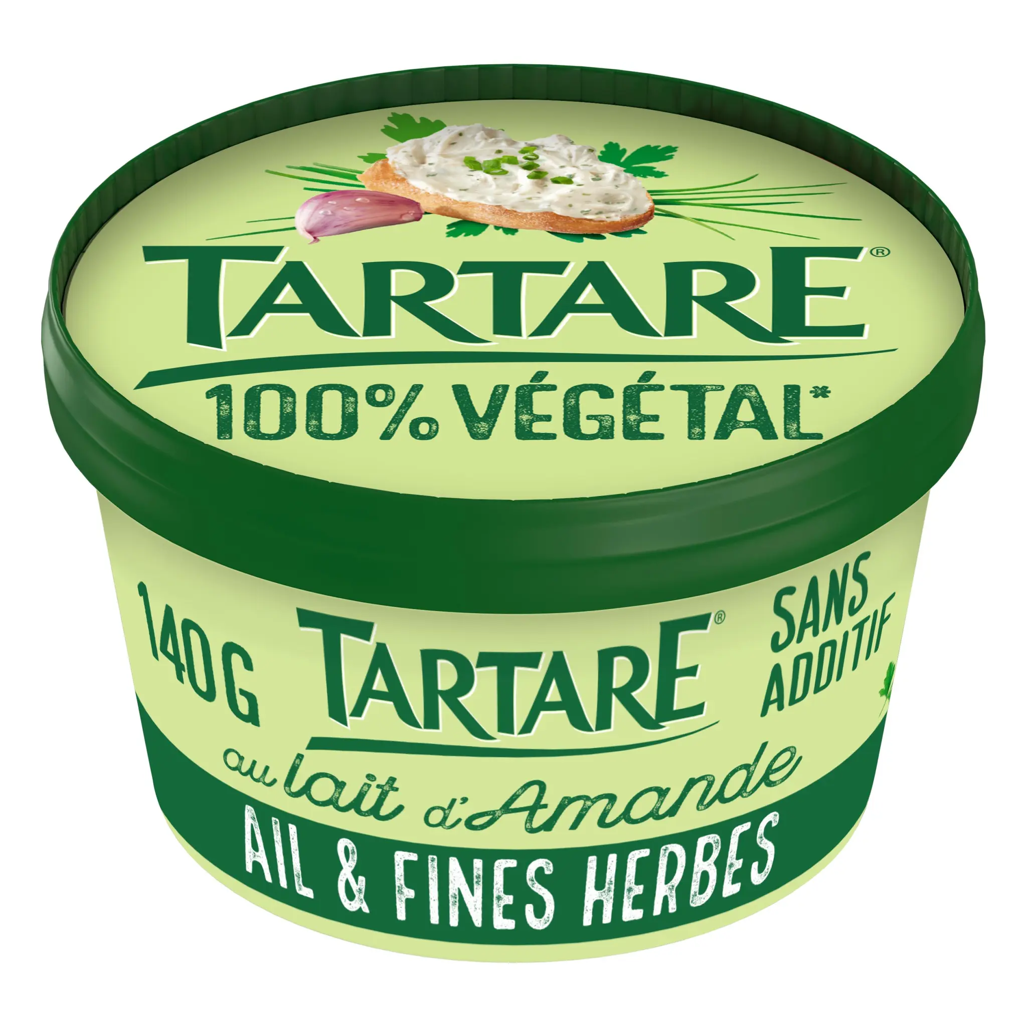 TARTARE Préparation à tartine à l'ail et fines herbes