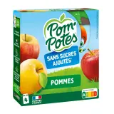 POM'POTES Gourdes pomme sans sucre ajouté