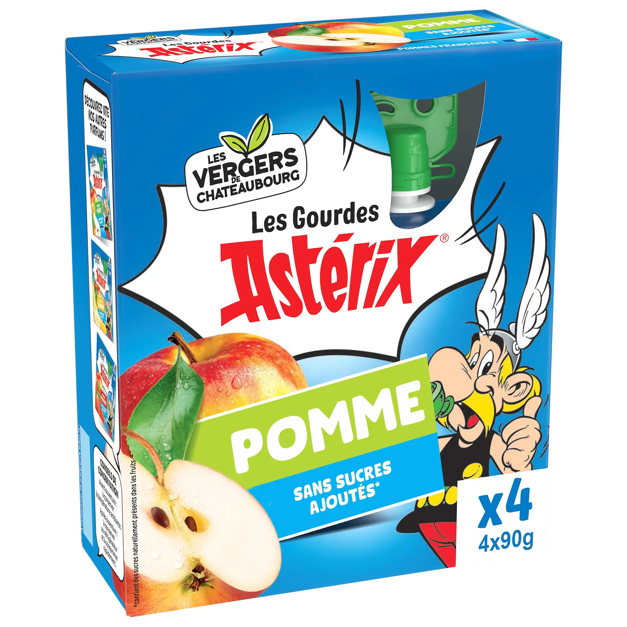 LES VERGERS DE CHATEAUBOURG Compotes de pomme en gourde