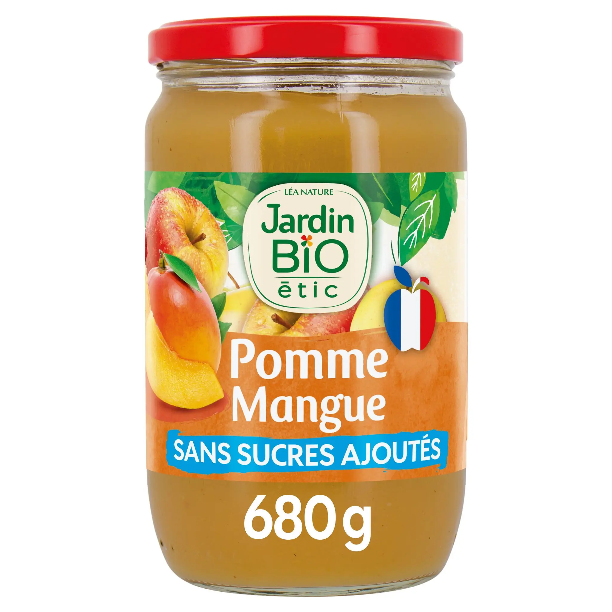 JARDIN BIO ETIC Purée de pomme de France et mangue