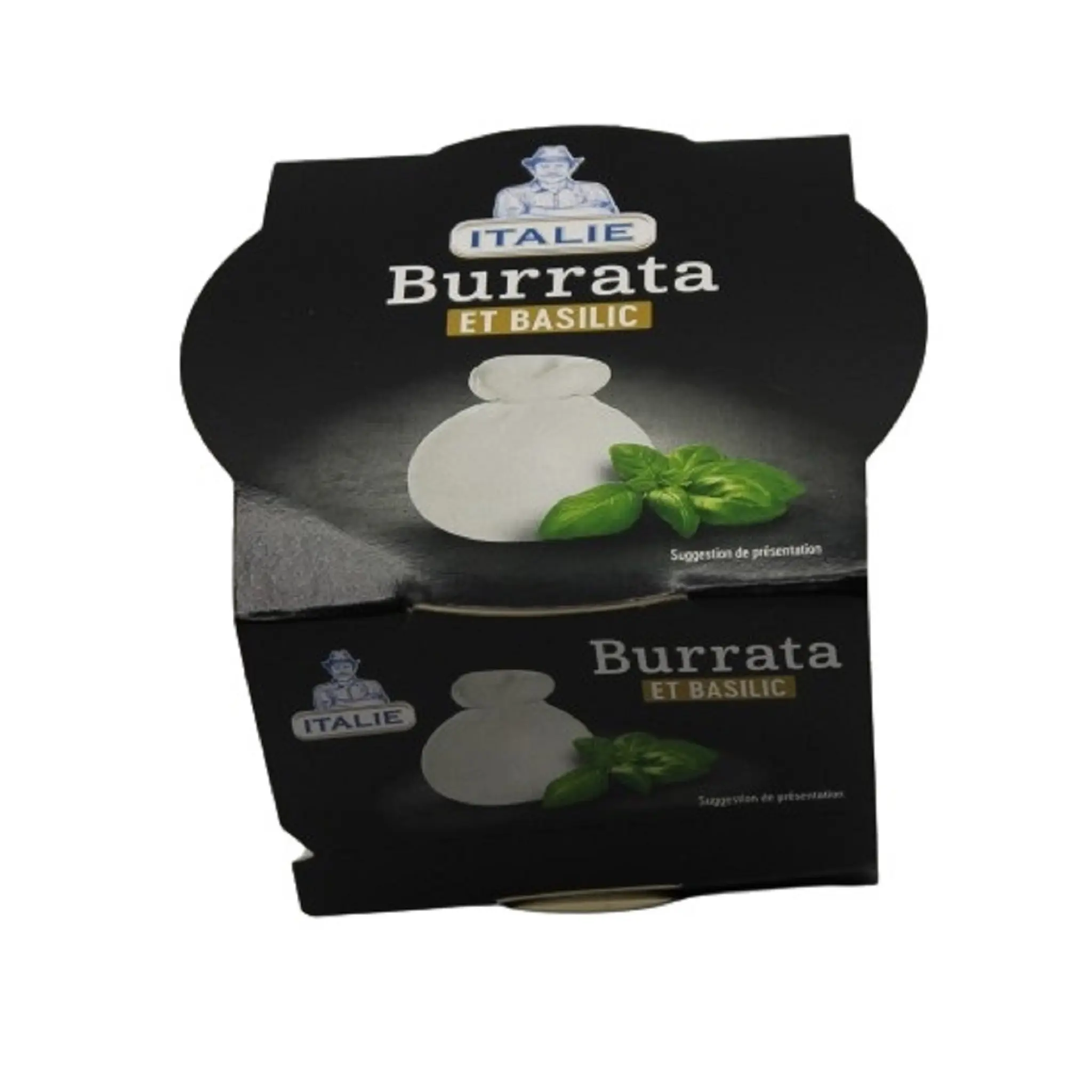 Burrata basilic