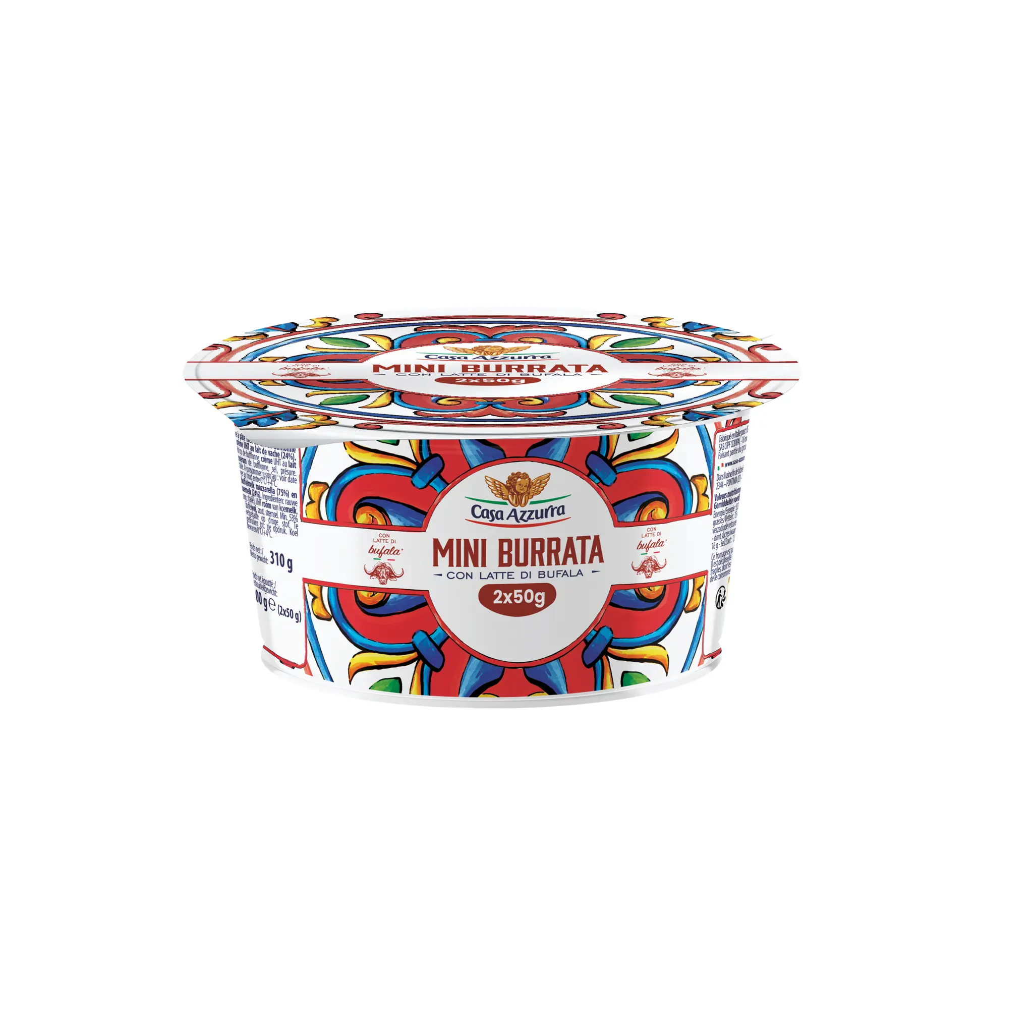 CASA AZZURRA Mini burrata con latte di bufala