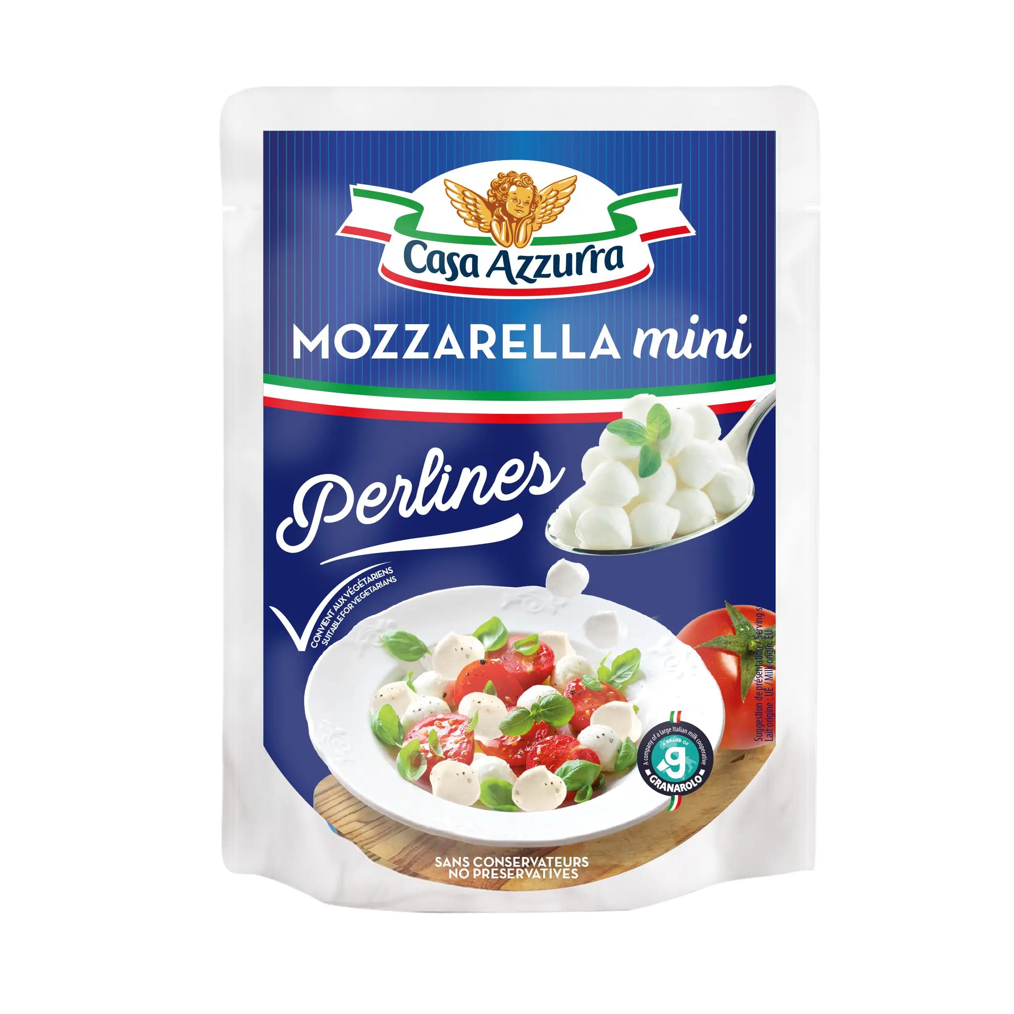 CASA AZZURRA Mozzarella vache perle