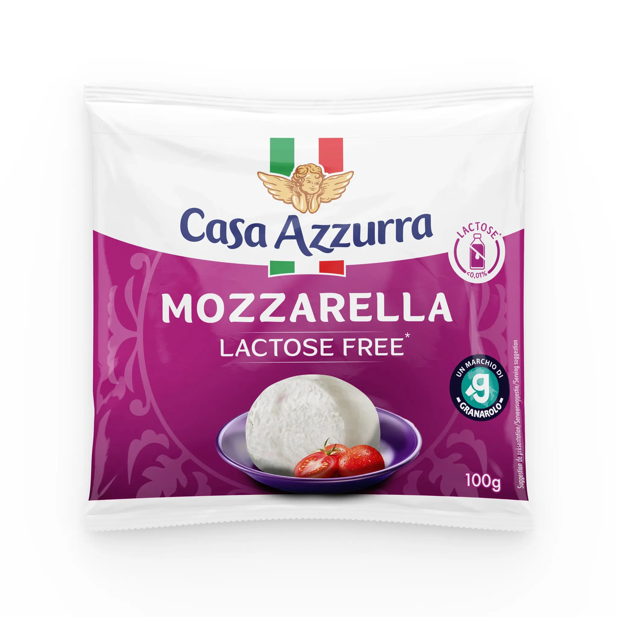CASA AZZURRA Mozzarella sans lactose