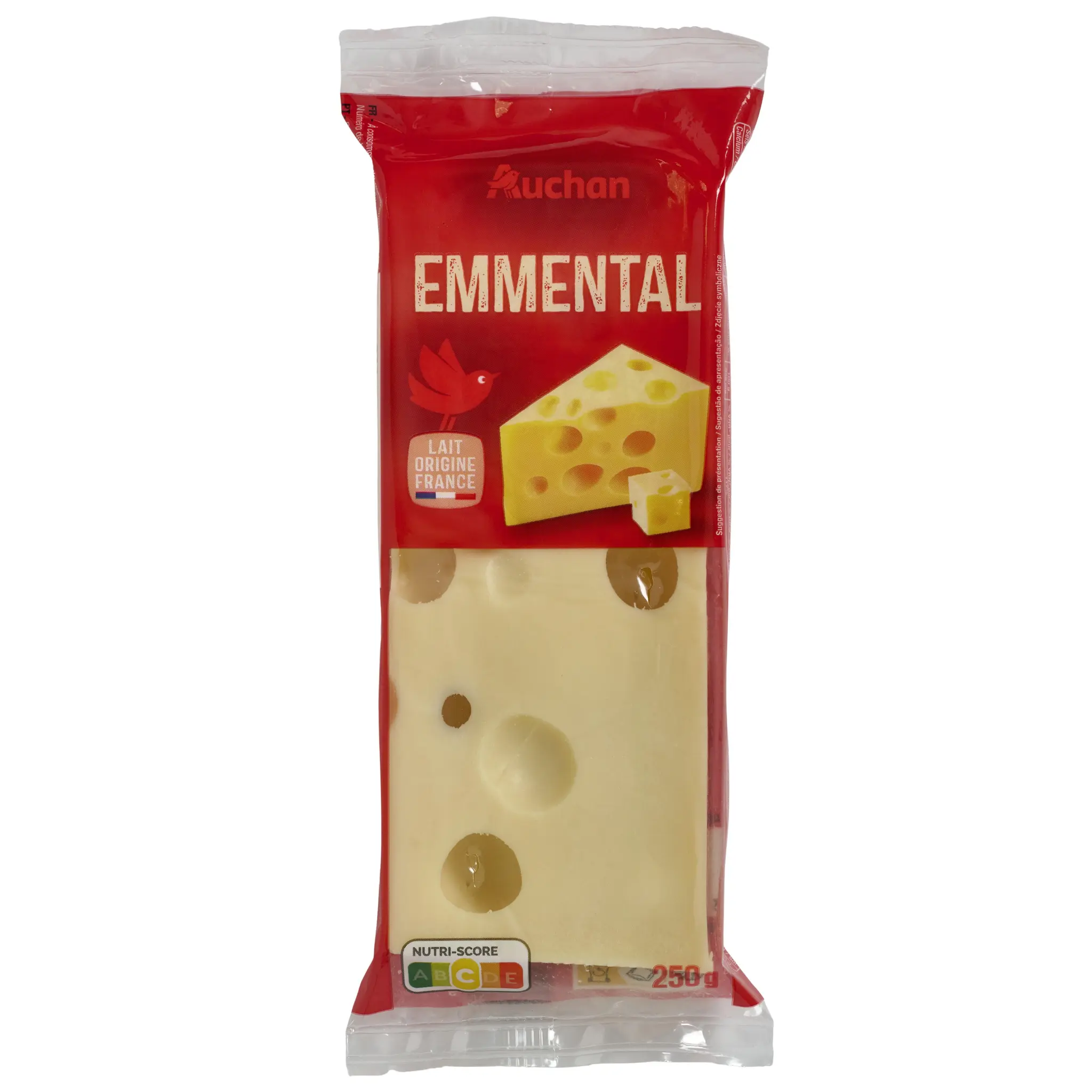 AUCHAN Emmental français en bloc