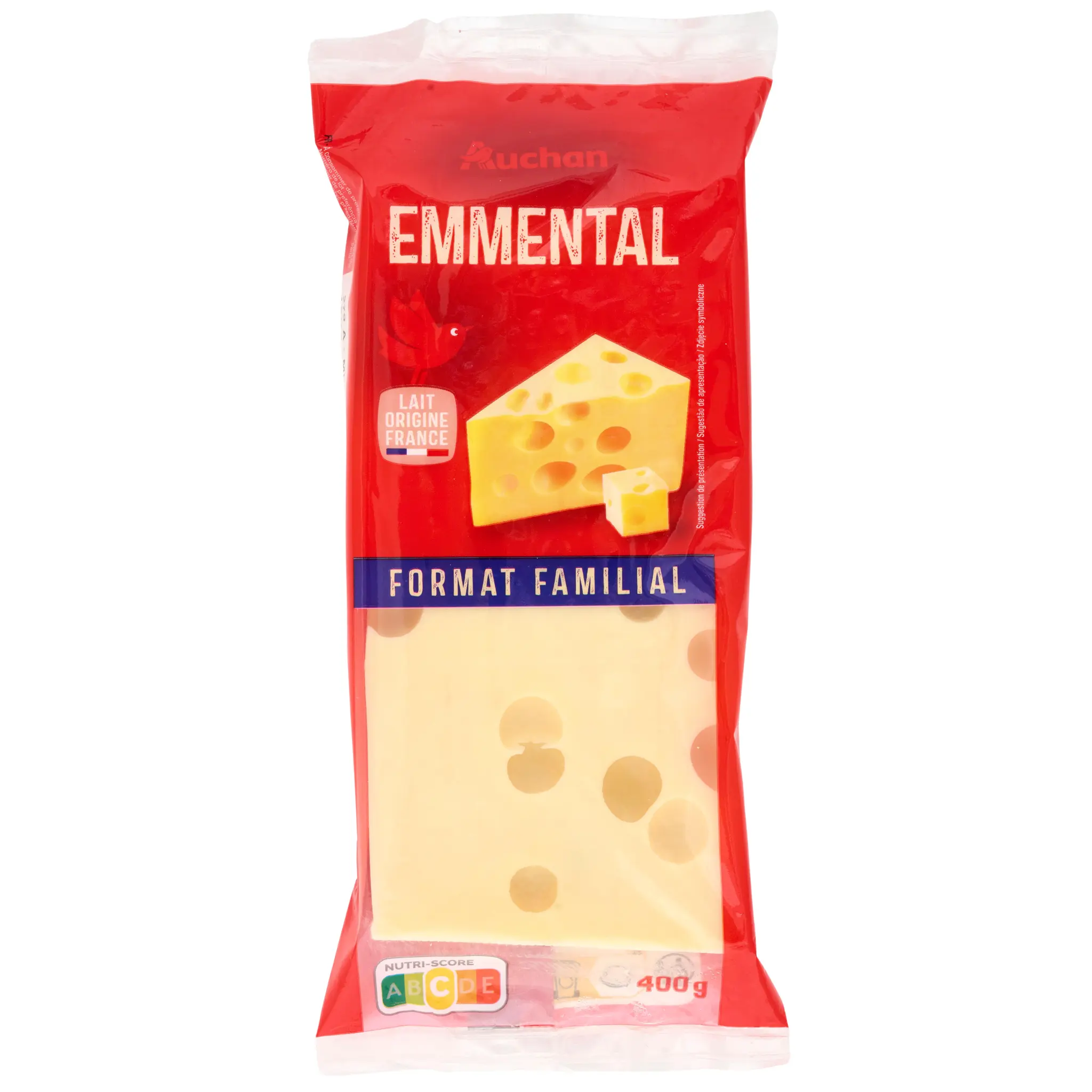 AUCHAN Emmental français en bloc