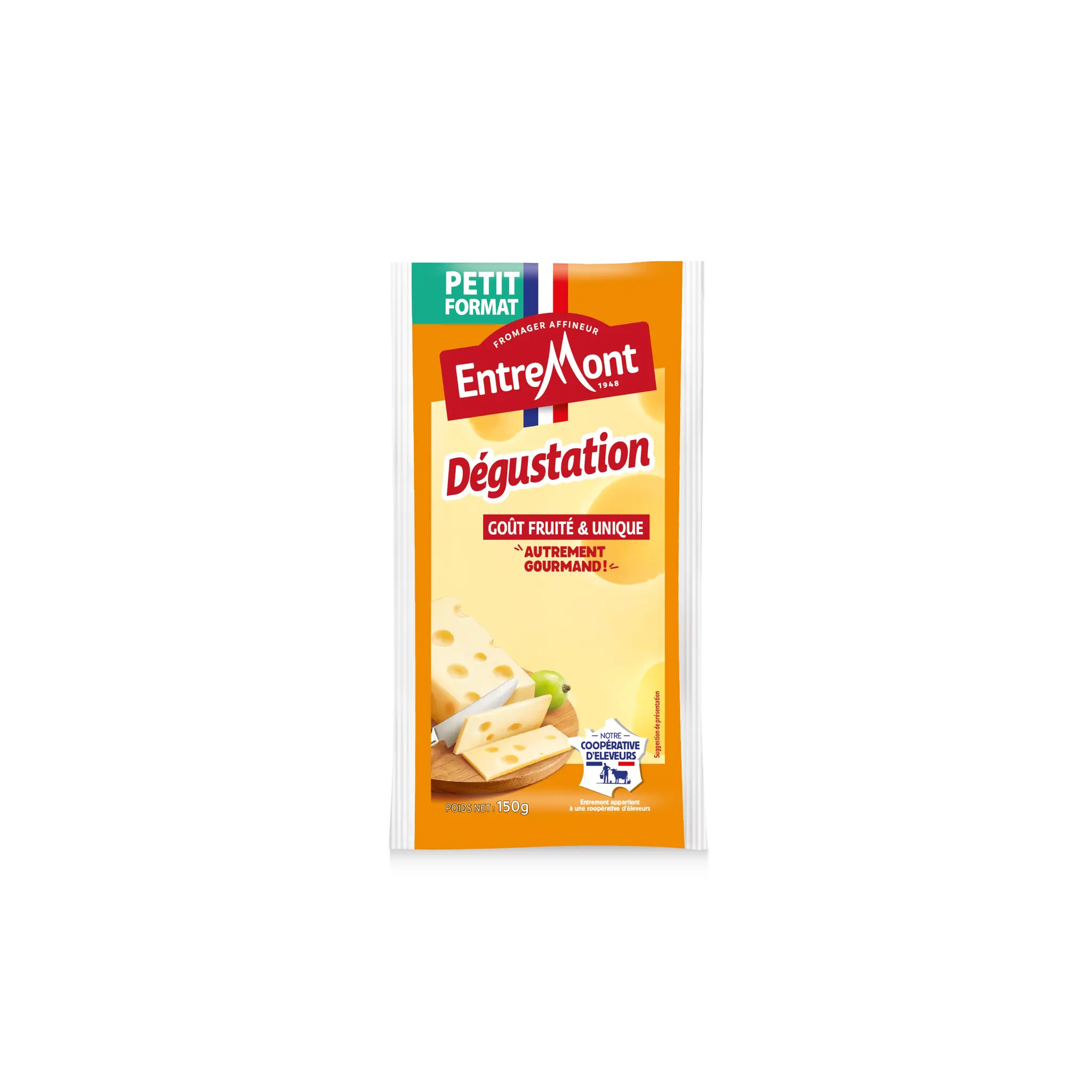 ENTREMONT Fromage à pâte pressée non cuite
