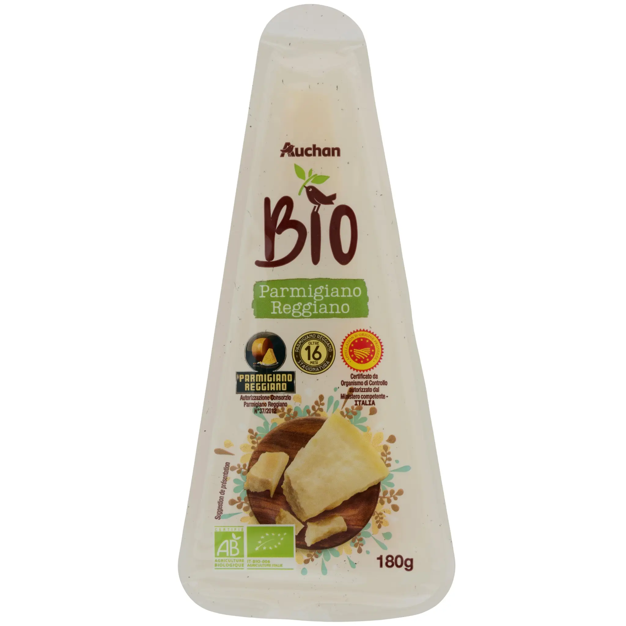 AUCHAN BIO Parmigiano Reggia