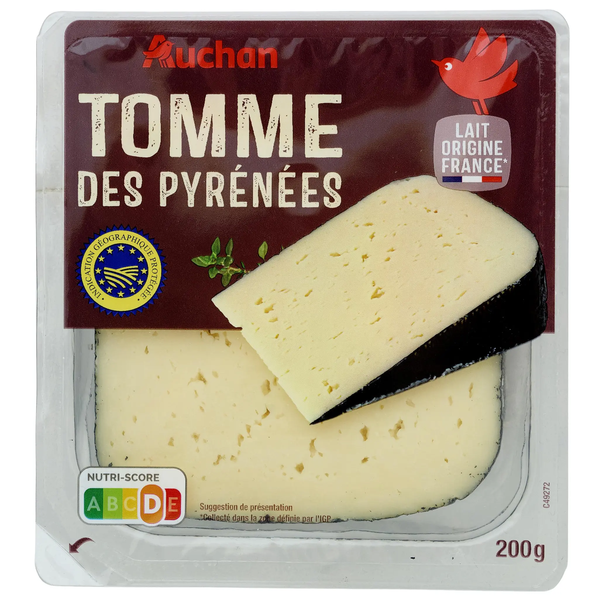 AUCHAN Tomme des Pyrénées IGP