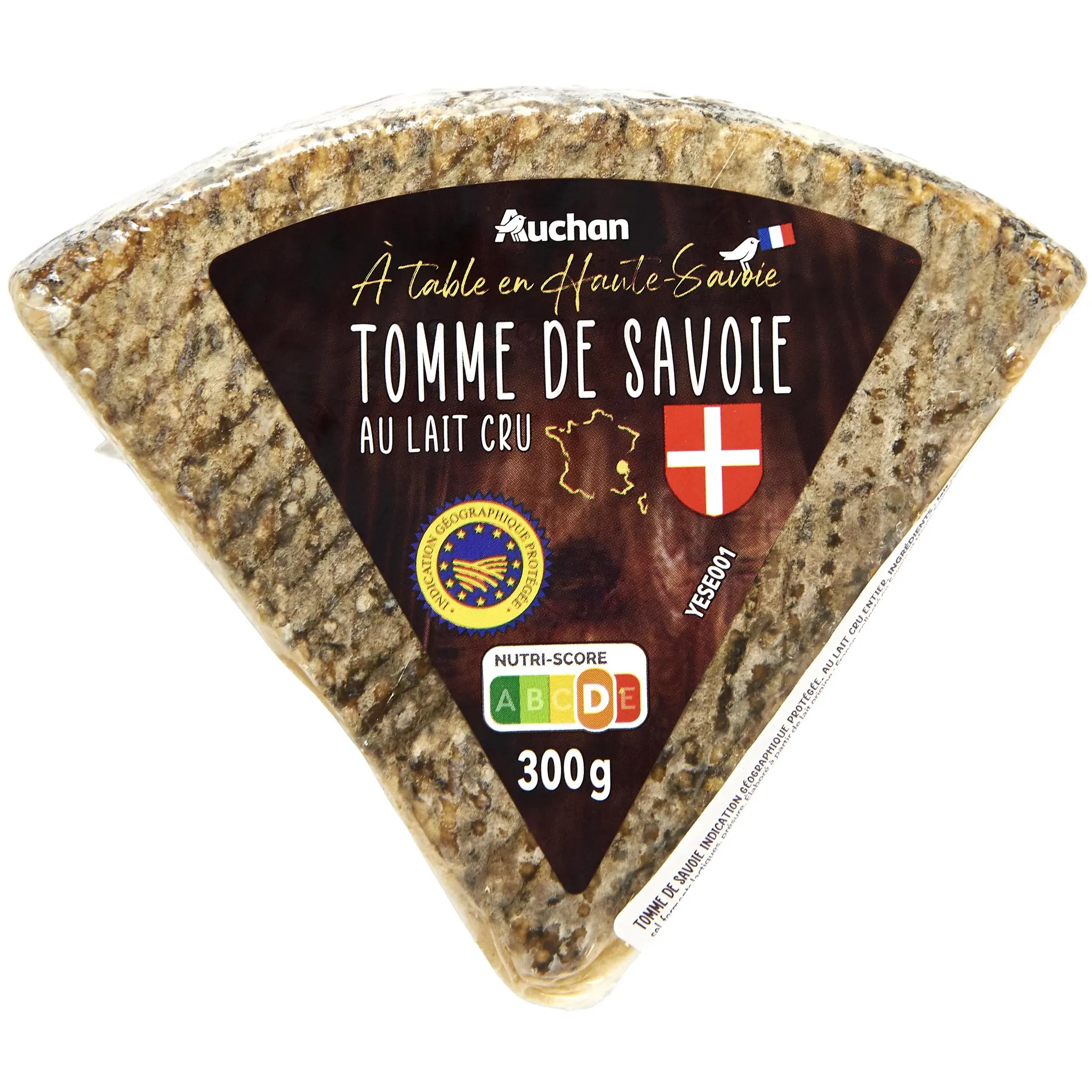 AUCHAN TERROIR Tomme de Savoie IGP