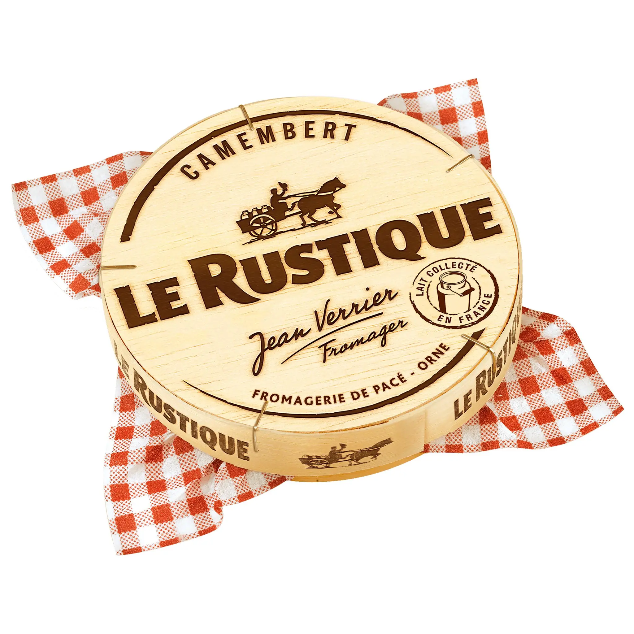 LE RUSTIQUE Camembert au lait pasteurisé