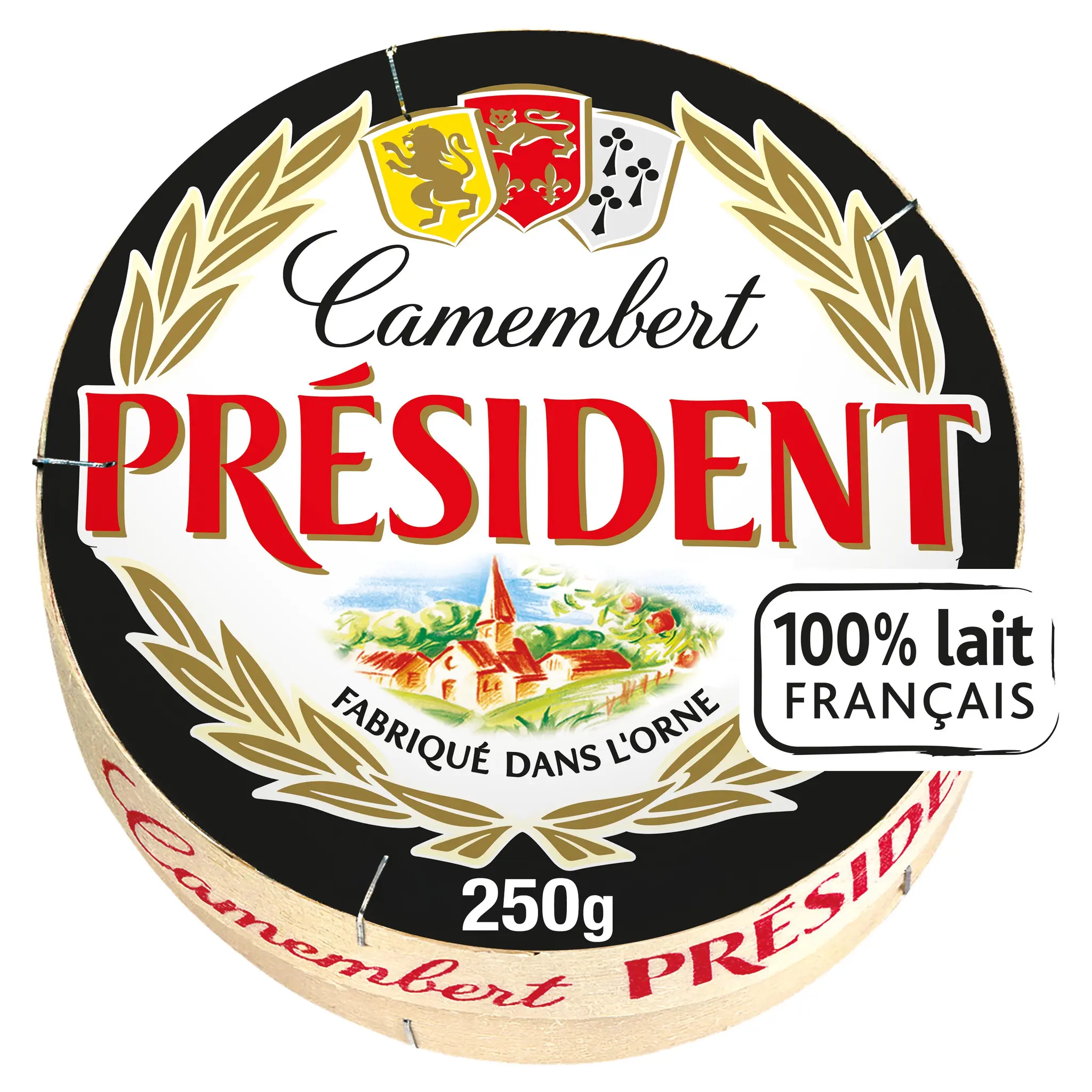 PRESIDENT Camembert au lait pasteurisé
