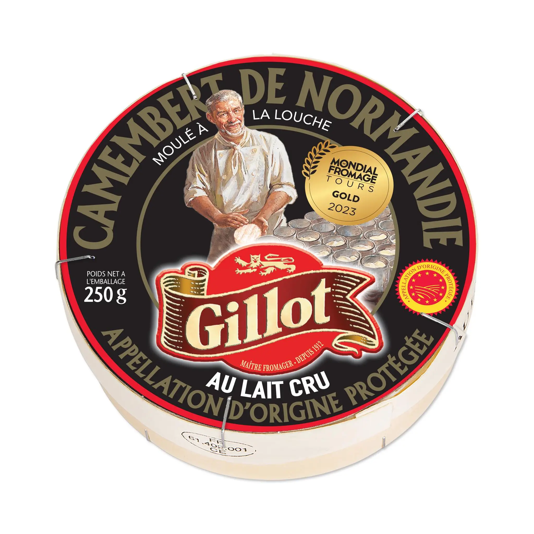 GILLOT Camembert de Normandie au lait cru AOP