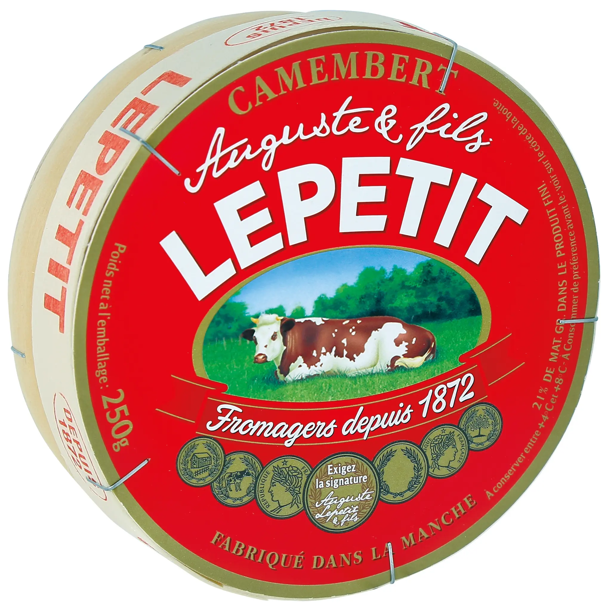 CAMEMBERT LEPETIT 250G 21%
