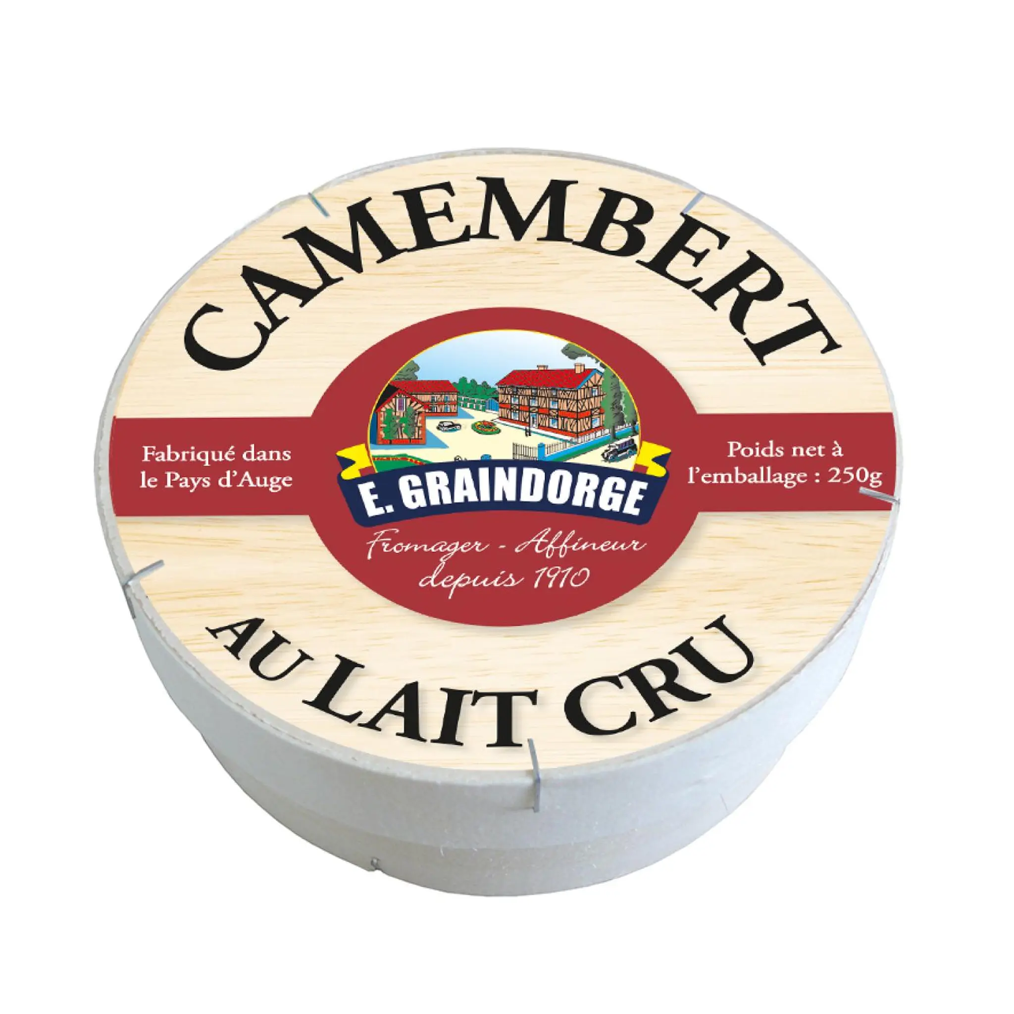 GRAINDORGE Camembert lait cru