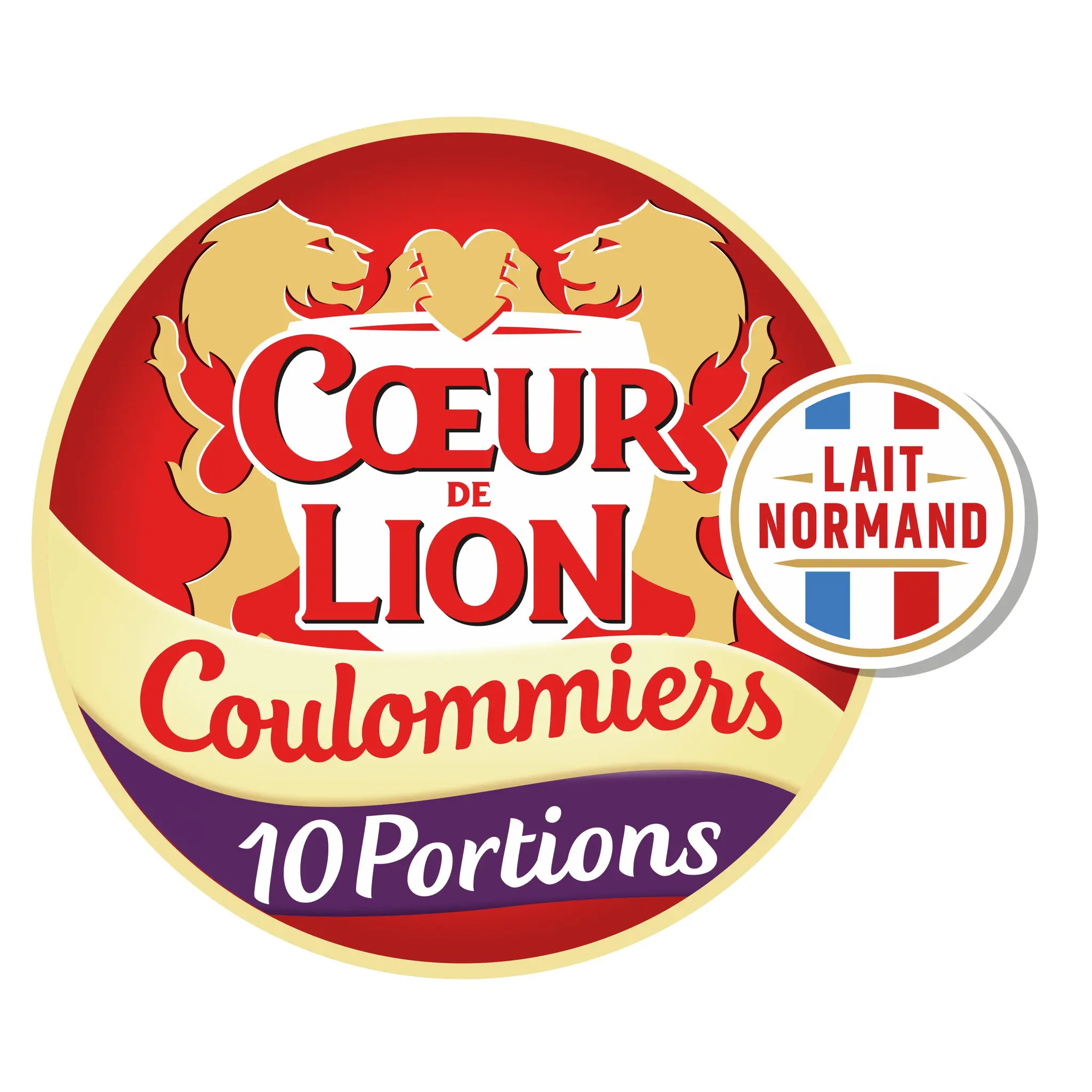 COEUR DE LION Coulommiers doux & crémeux en portions