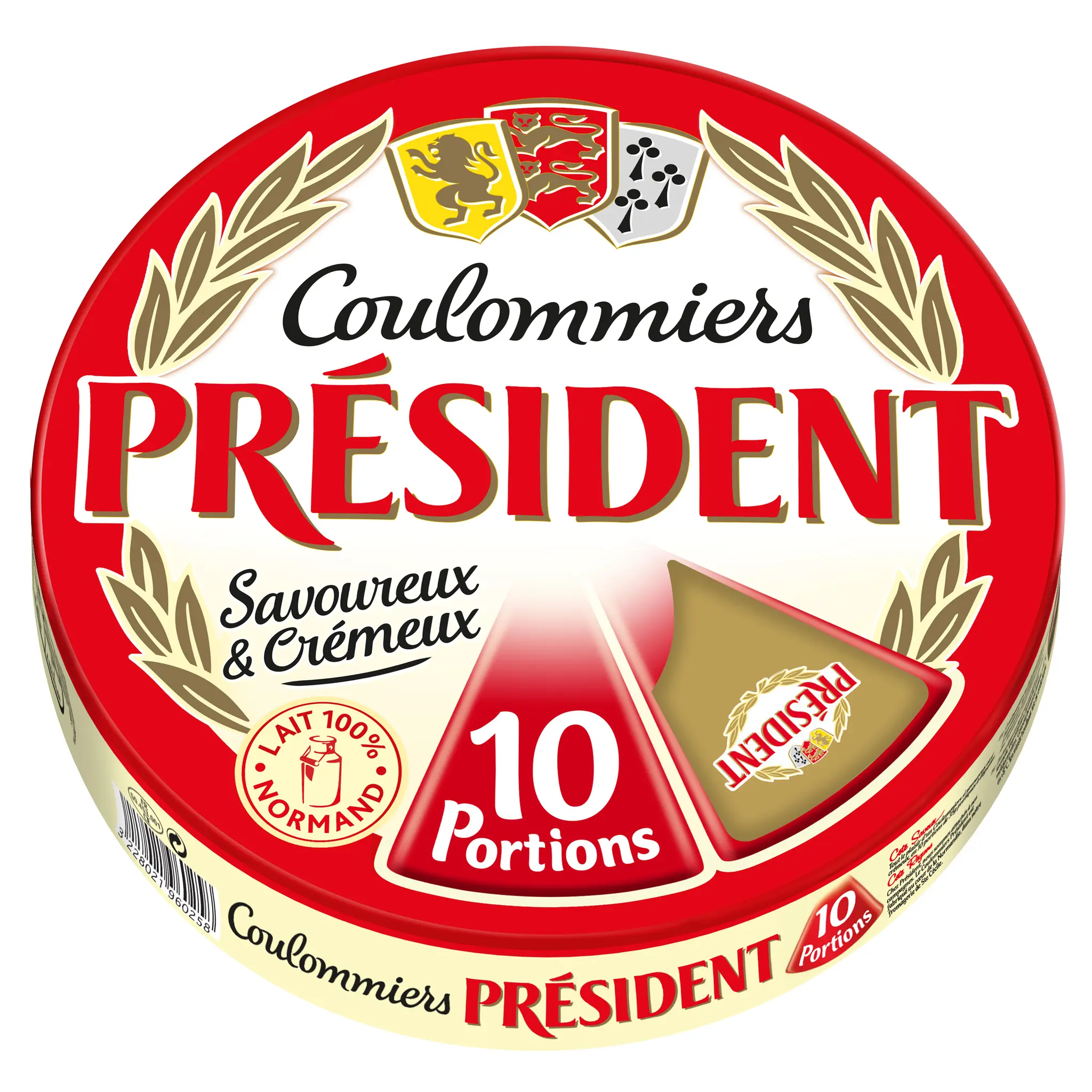 PRESIDENT Coulommiers en portions