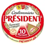 PRESIDENT Coulommiers en portions